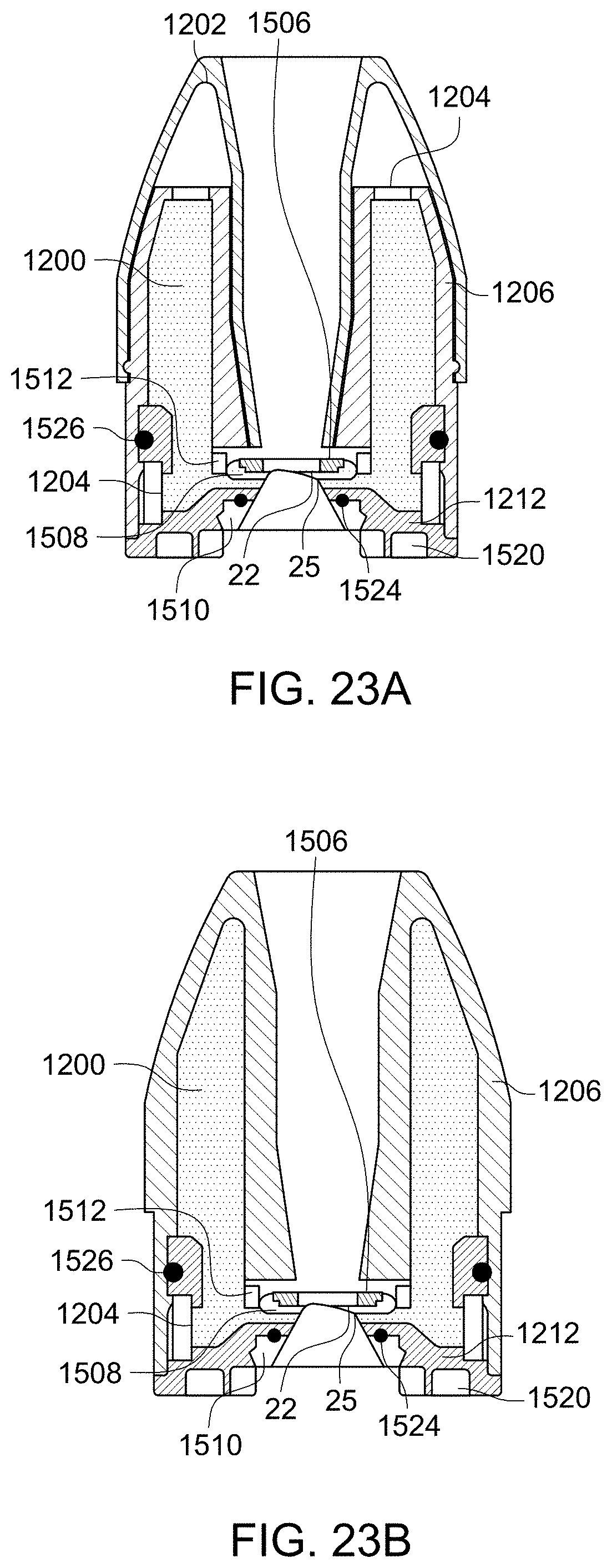 Patent US11793945 Figure 19 – Droplet delivery device with push ejection