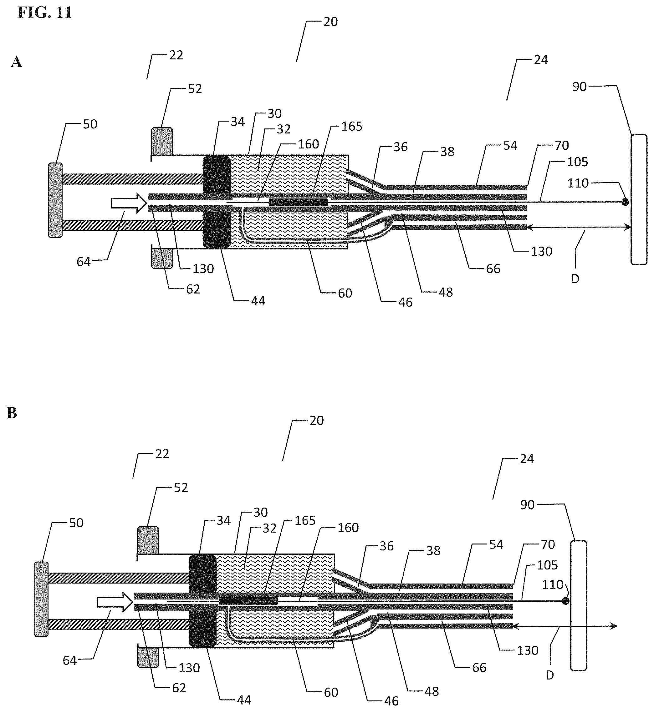 Patent US11793948 Figure 8 – Distance indicators for medicinal spray devices