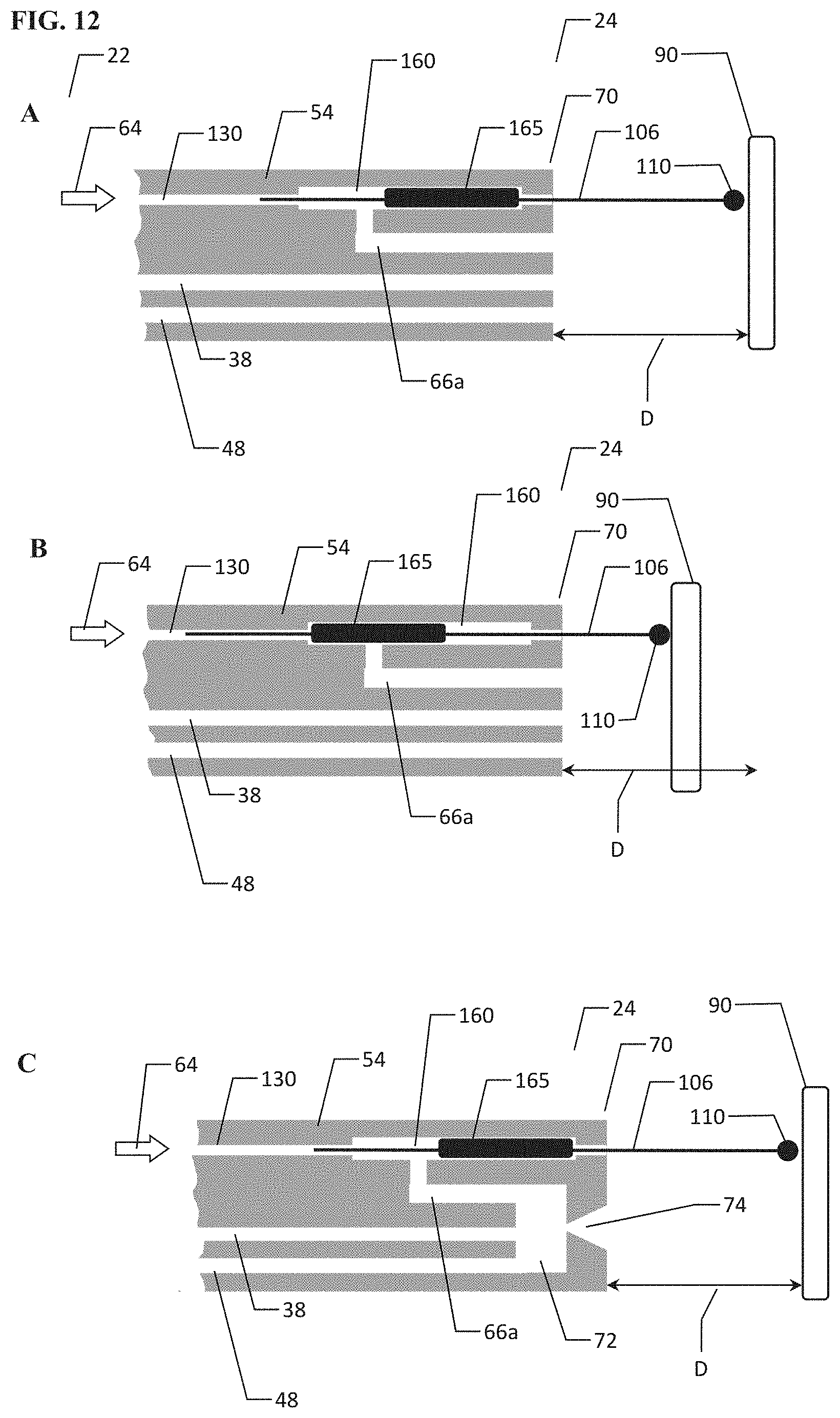 Patent US11793948 Figure 9 – Distance indicators for medicinal spray devices