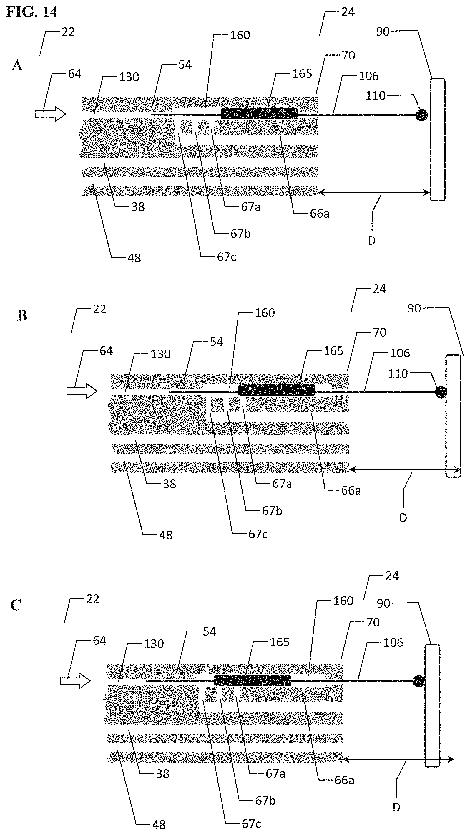 Patent US11793948 Figure 11 – Distance indicators for medicinal spray devices
