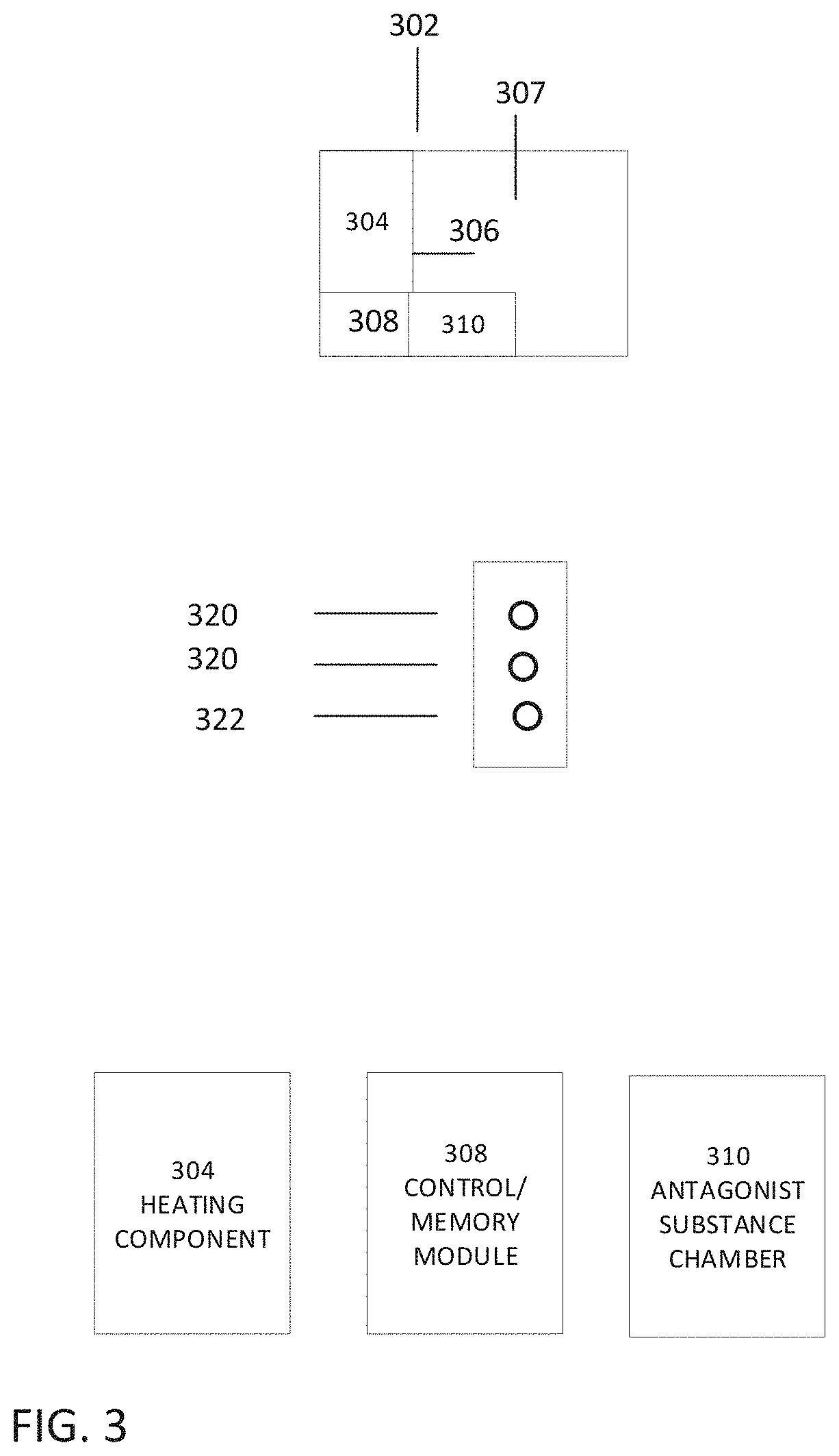 Patent US11793949 Figure 3 – Secure electronic vaporizer and nebulizer systems