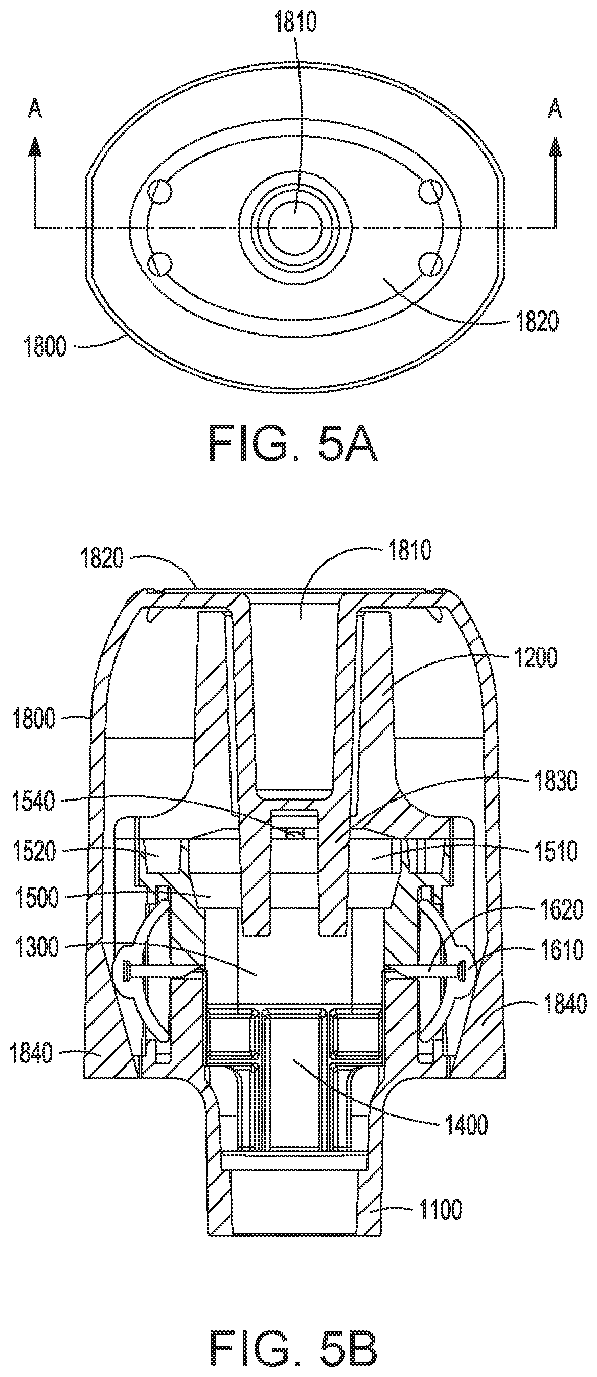 Patent US11793951 Figure 5 – Automatic dispenser for respiratory delivery device and method