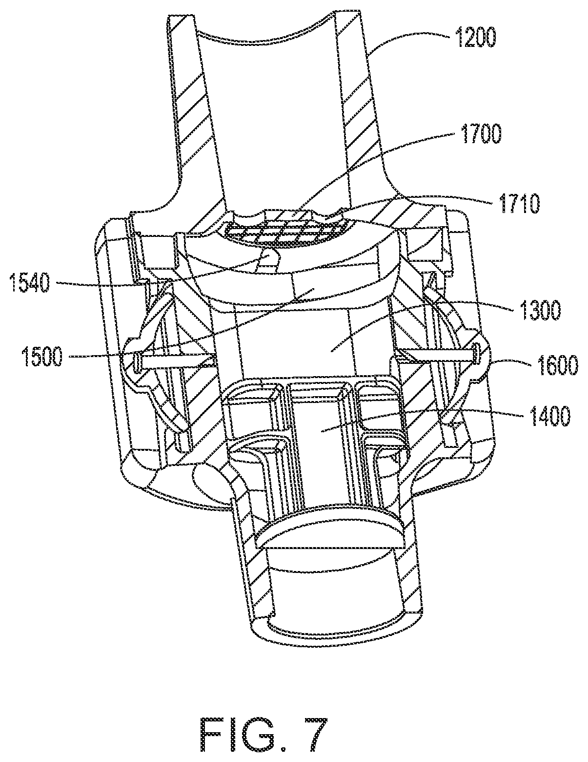 Patent US11793951 Figure 7 – Automatic dispenser for respiratory delivery device and method