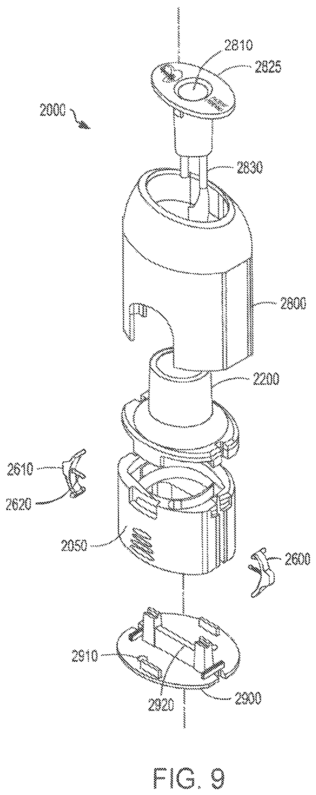 Patent US11793951 Figure 9 – Automatic dispenser for respiratory delivery device and method