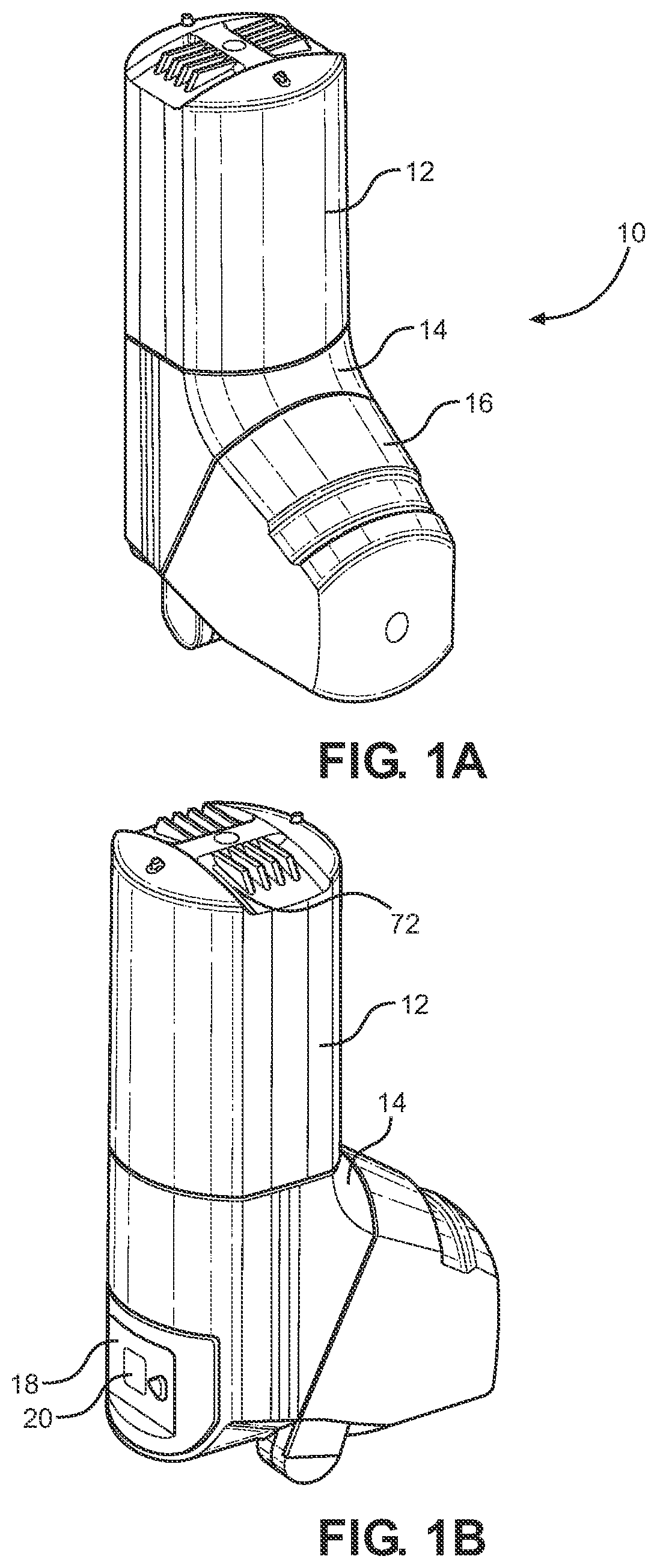 Patent US11793953 Figure 1 – Inhalers and related methods