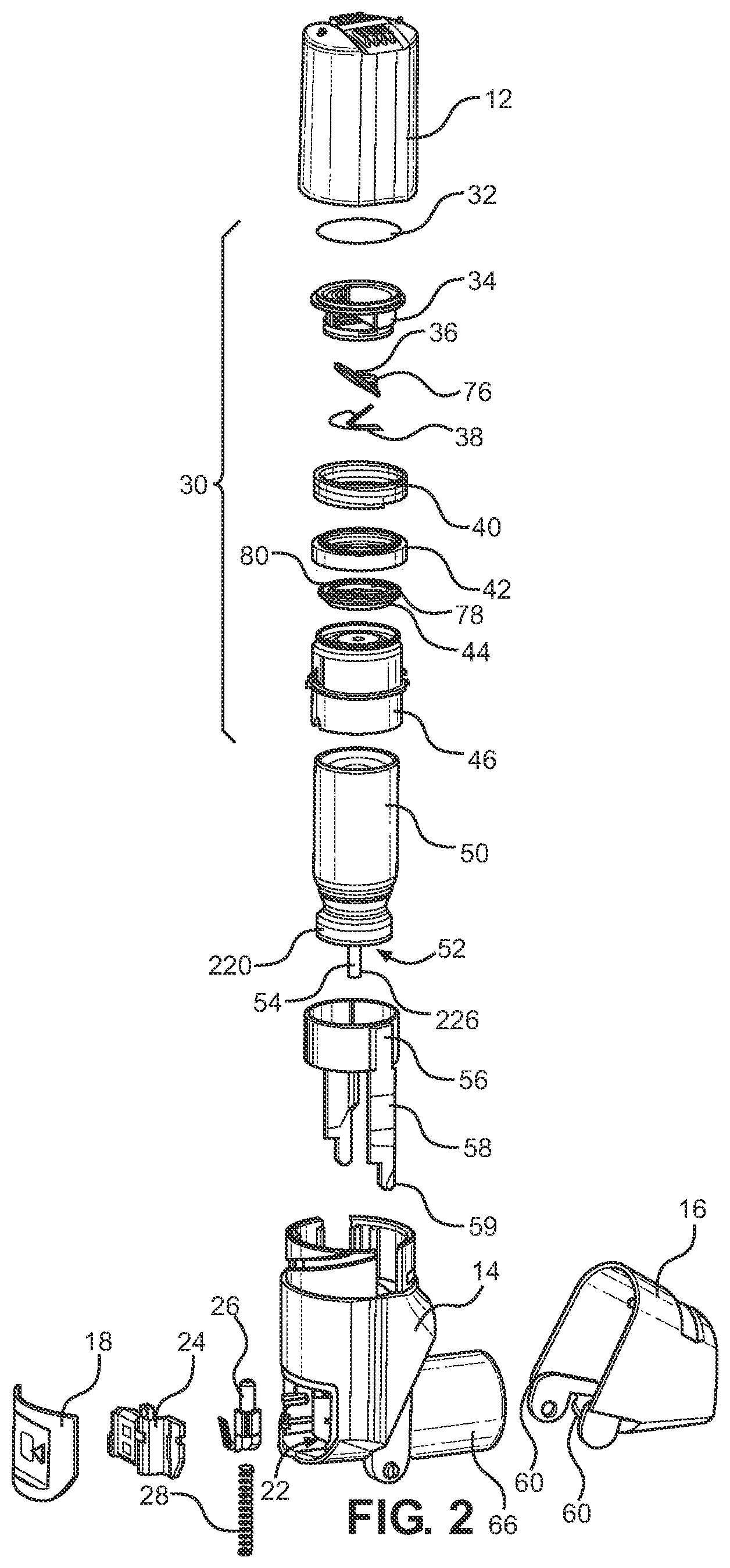 Patent US11793953 Figure 2 – Inhalers and related methods