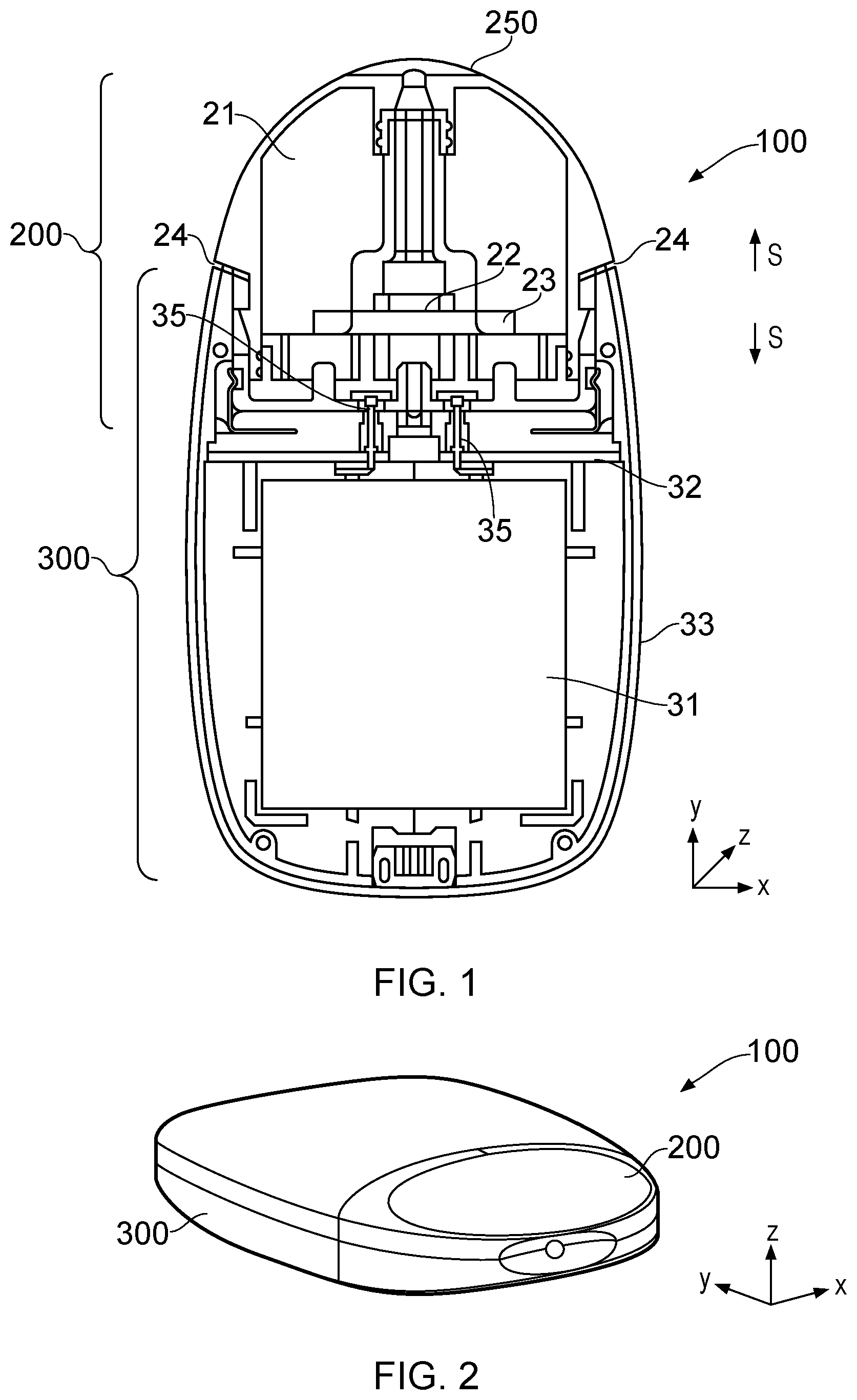Patent US11793955 — Aerosolizable substrate material detection system and method for a vapor provision system — Figure 1