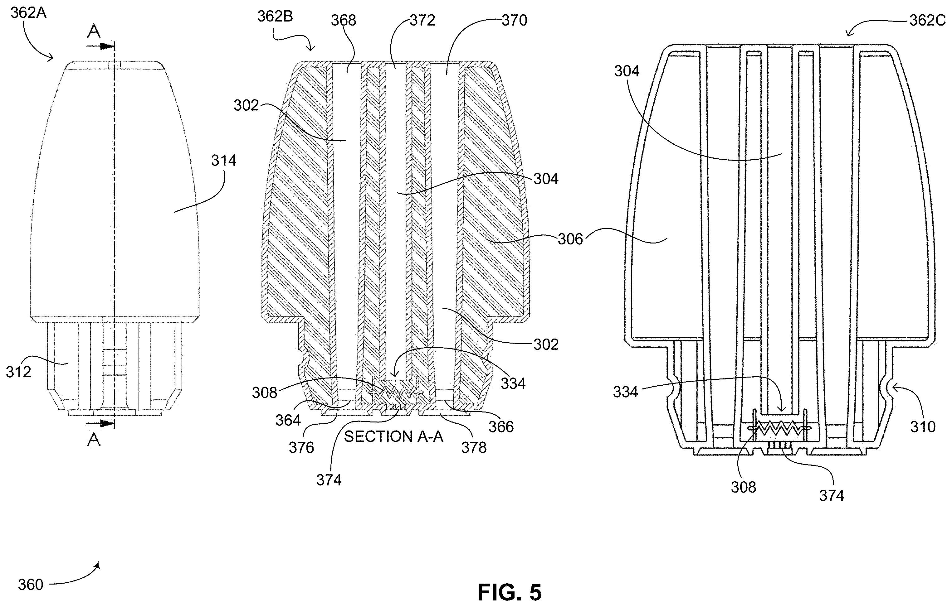 Patent US11793956 Figure 5 – Devices and methods for low latency oral authentication