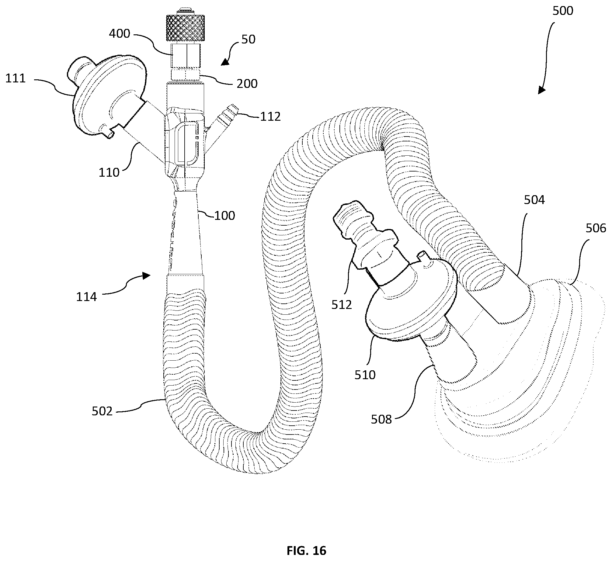 Patent US11793958 Figure 9 – Needle based precision venturi flow-generator for positive pressure ventilation