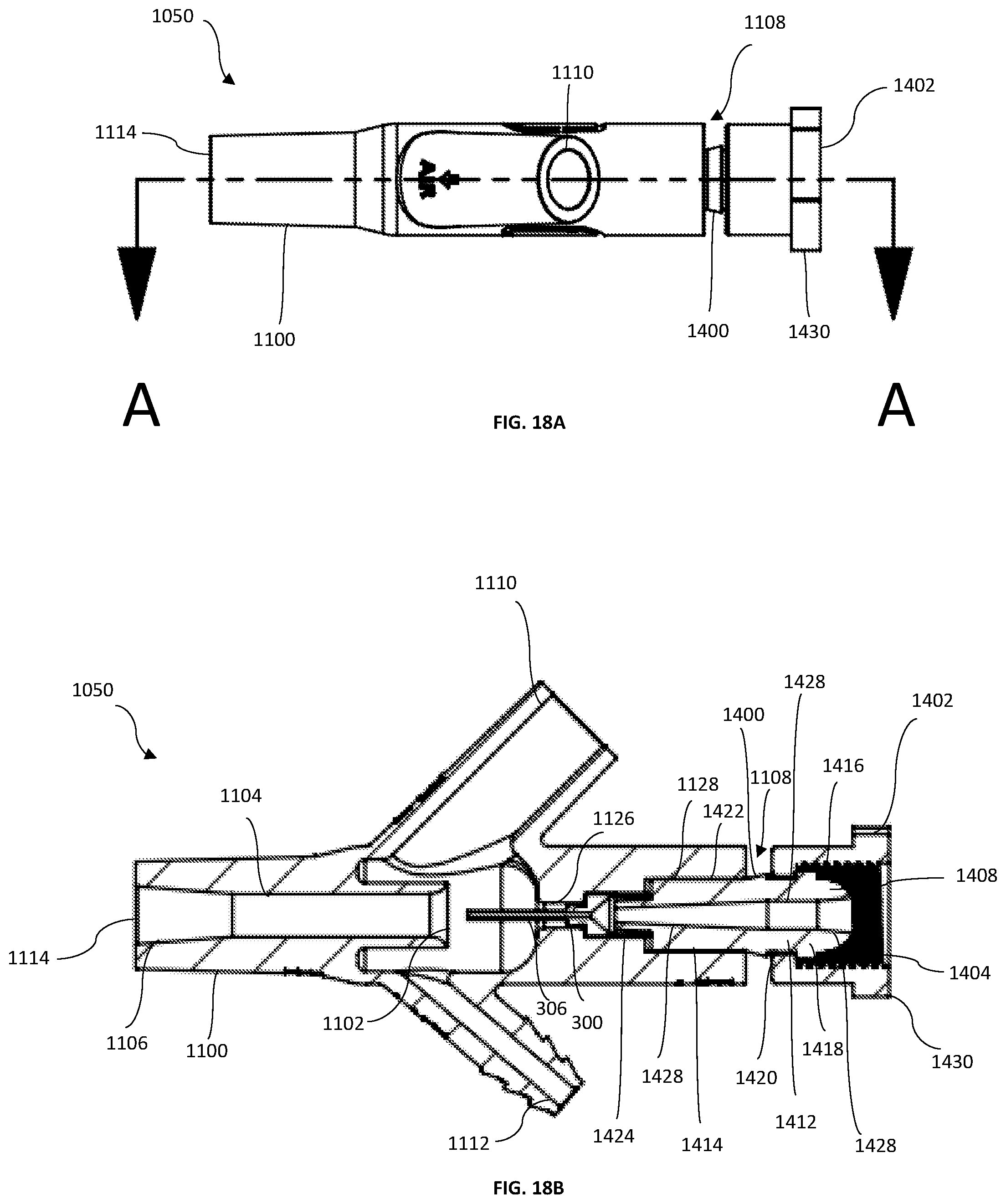 Patent US11793958 Figure 11 – Needle based precision venturi flow-generator for positive pressure ventilation