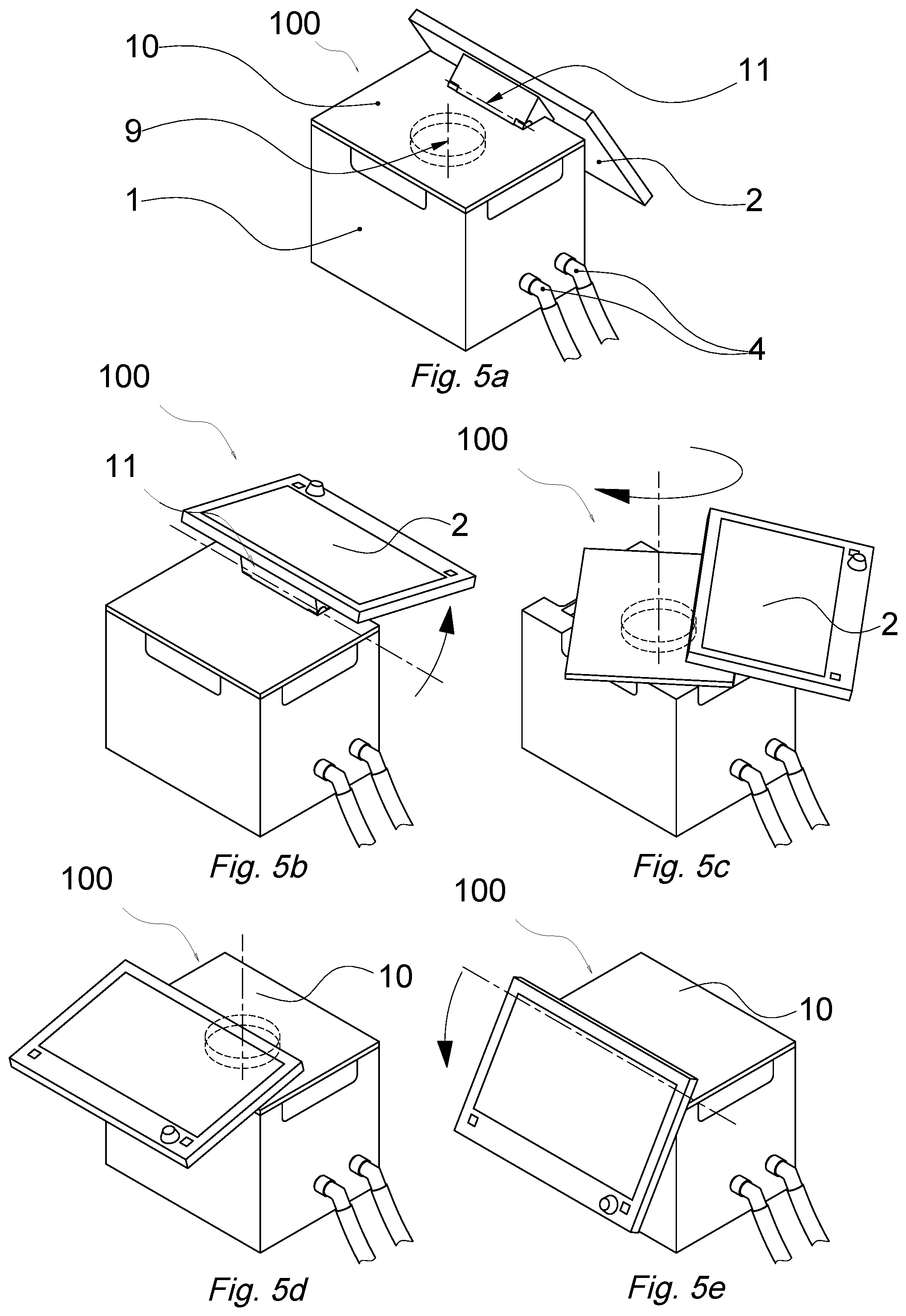 Patent US11793959 Figure 4 – Ventilator with adjustable user interface