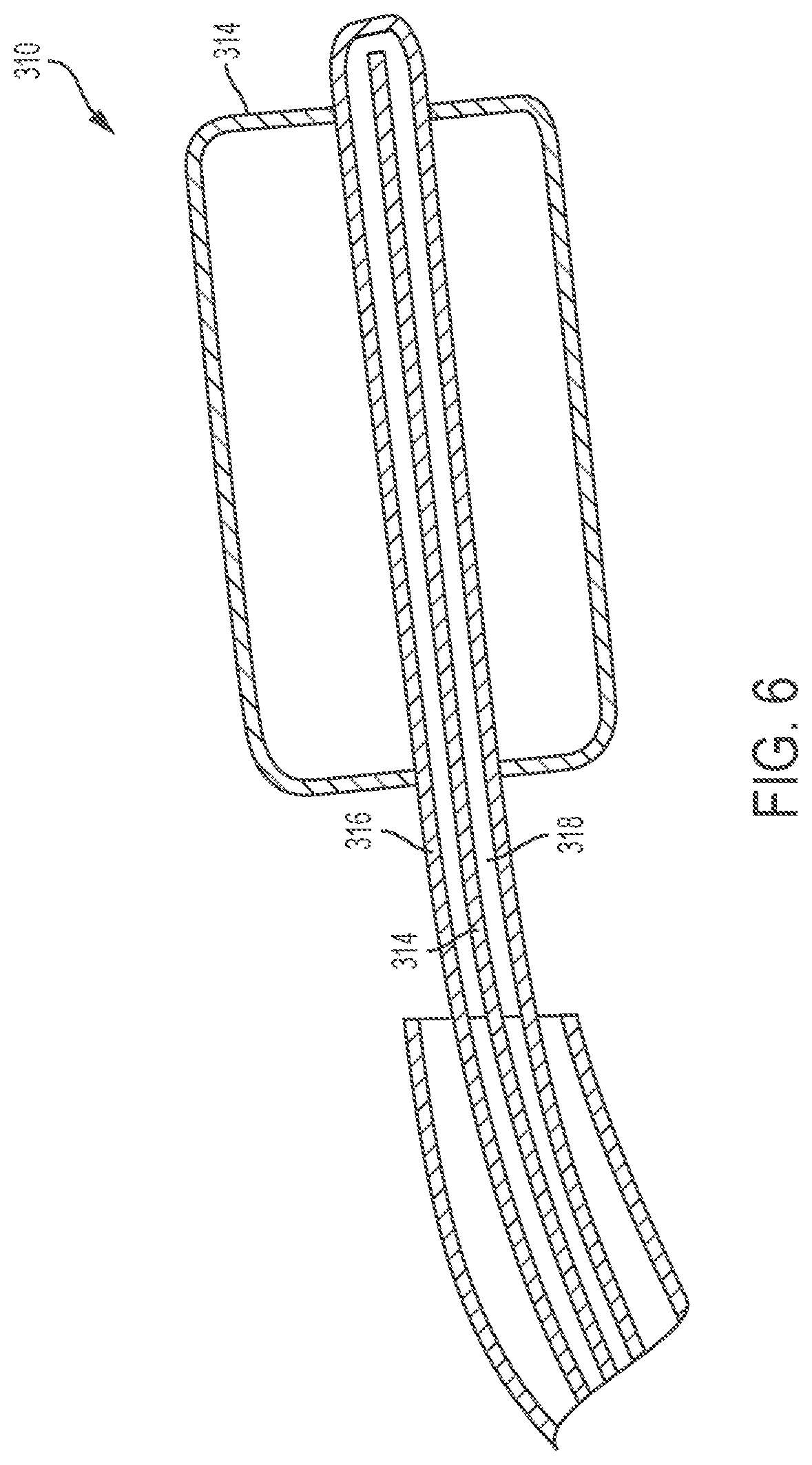 Patent US11793961 Figure 7 – Esophageal temporary occlusion device and method for endotracheal intubation and orogastric tube insertion