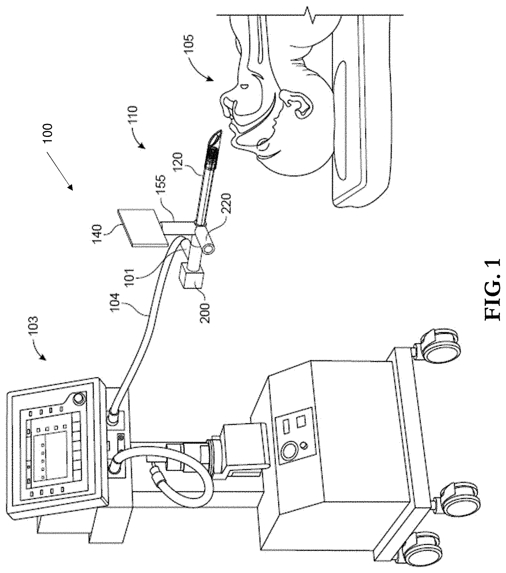 Patent US11793962 Figure 1 – Intubation system, method, and device