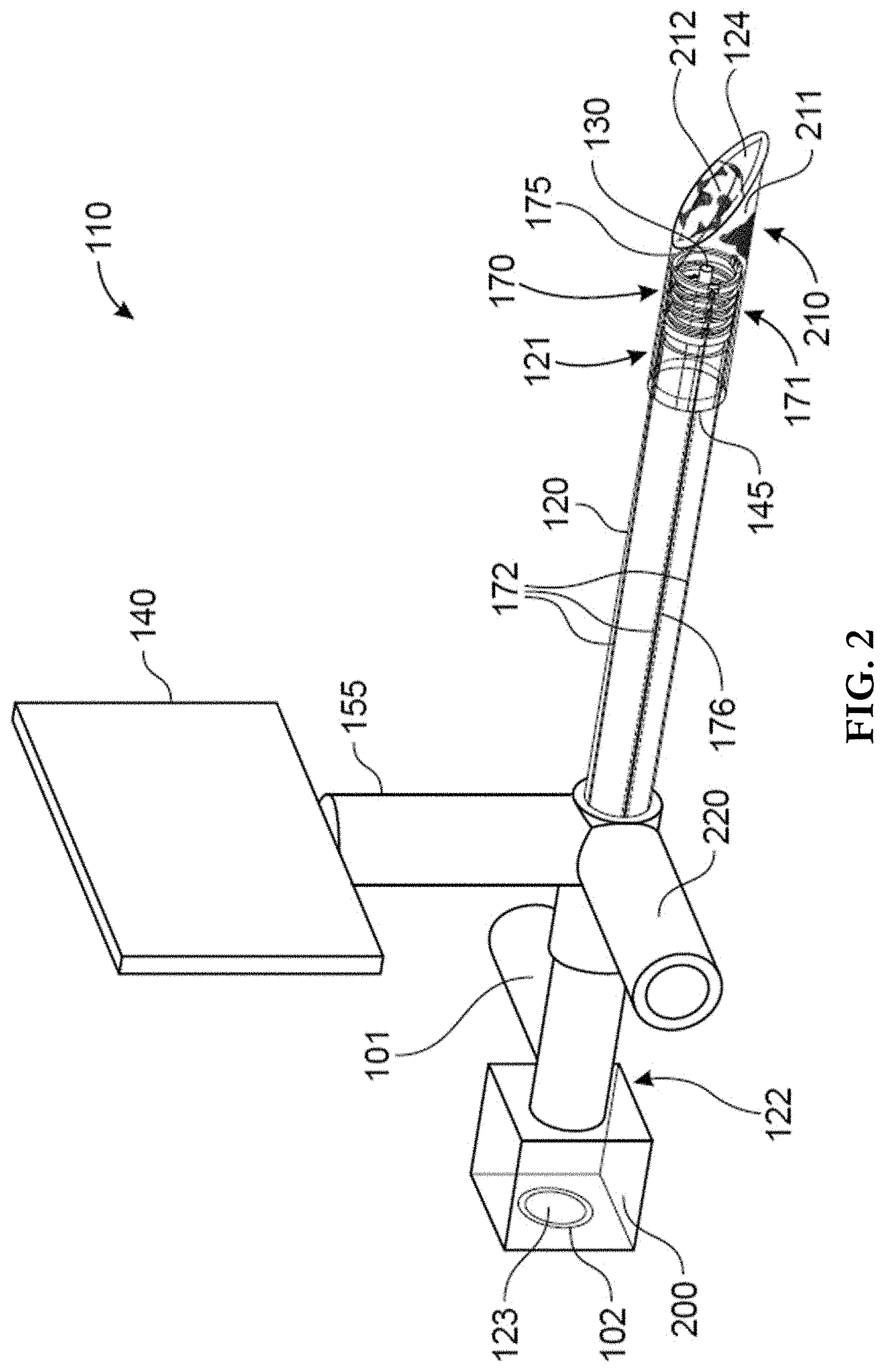Patent US11793962 Figure 2 – Intubation system, method, and device