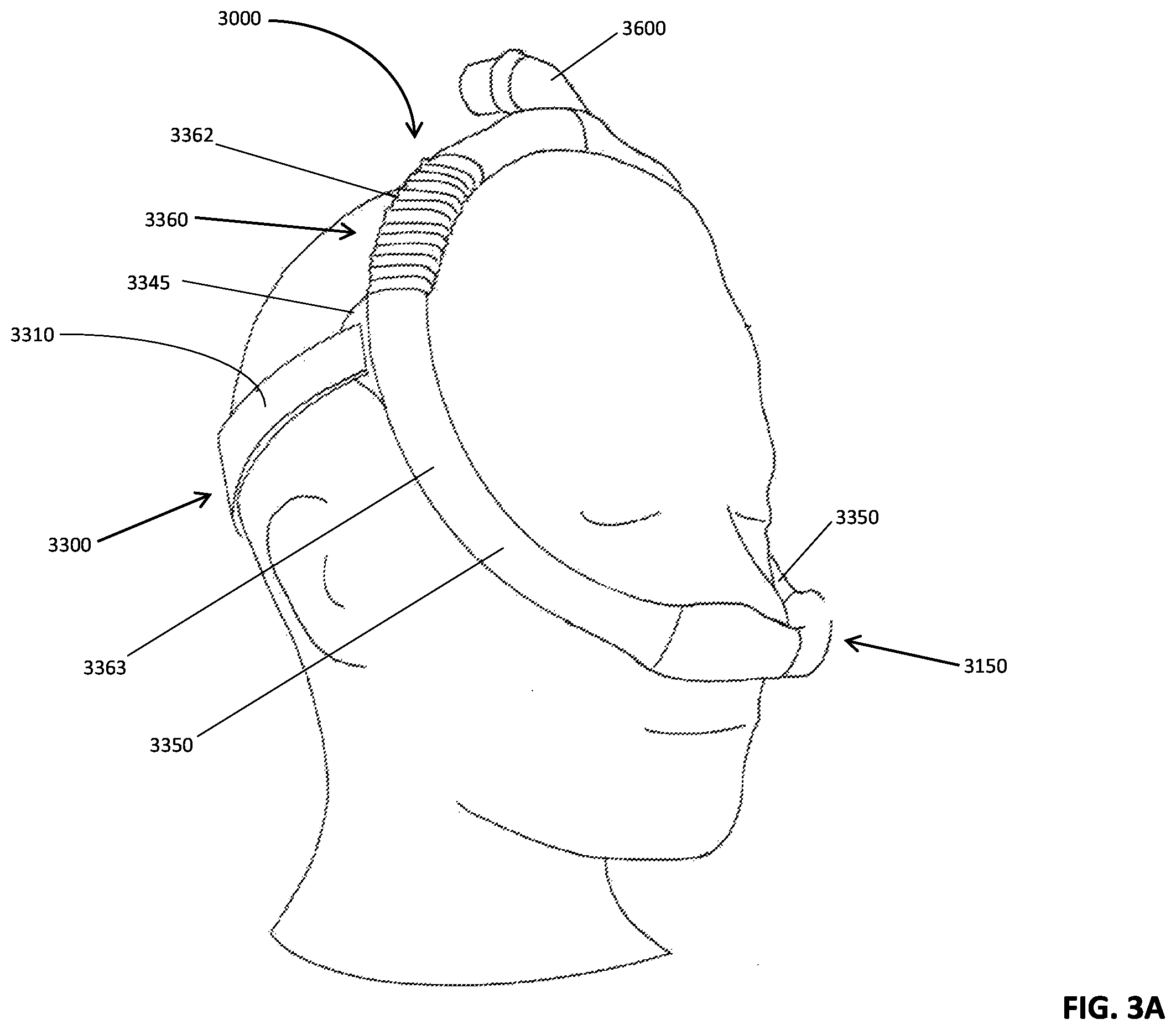 Patent US11793965 Figure 10 – Adjustable headgear tubing for a patient interface