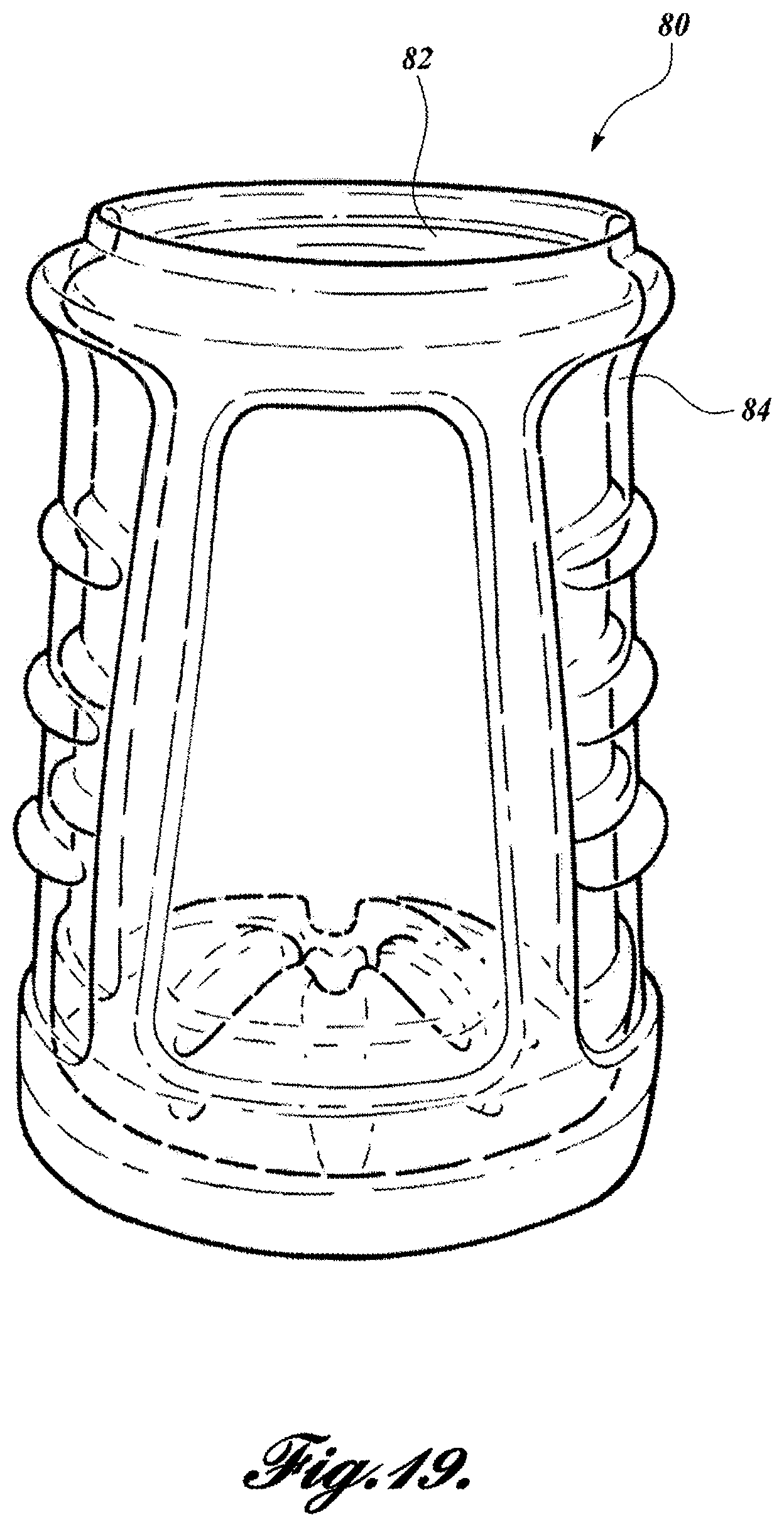 Patent US11793967 Figure 19 – Thermal material nebulizing system with animal mask