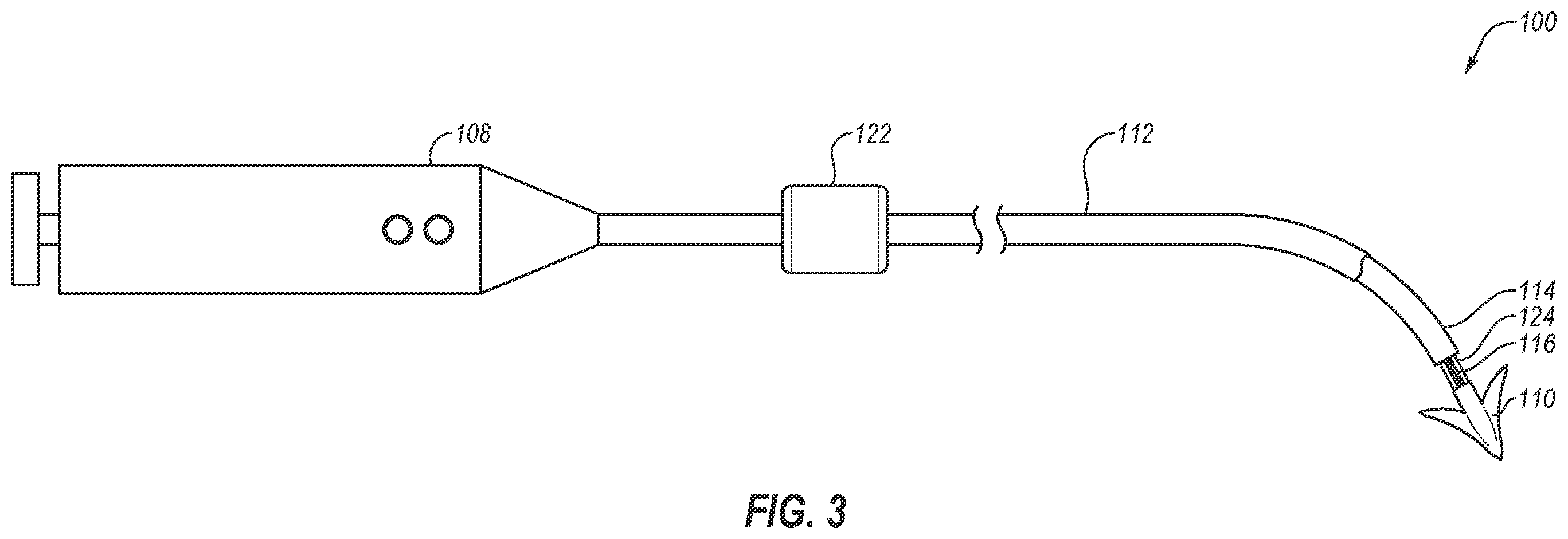 Patent US11793973 Figure 3 – Combination steerable catheter and systems