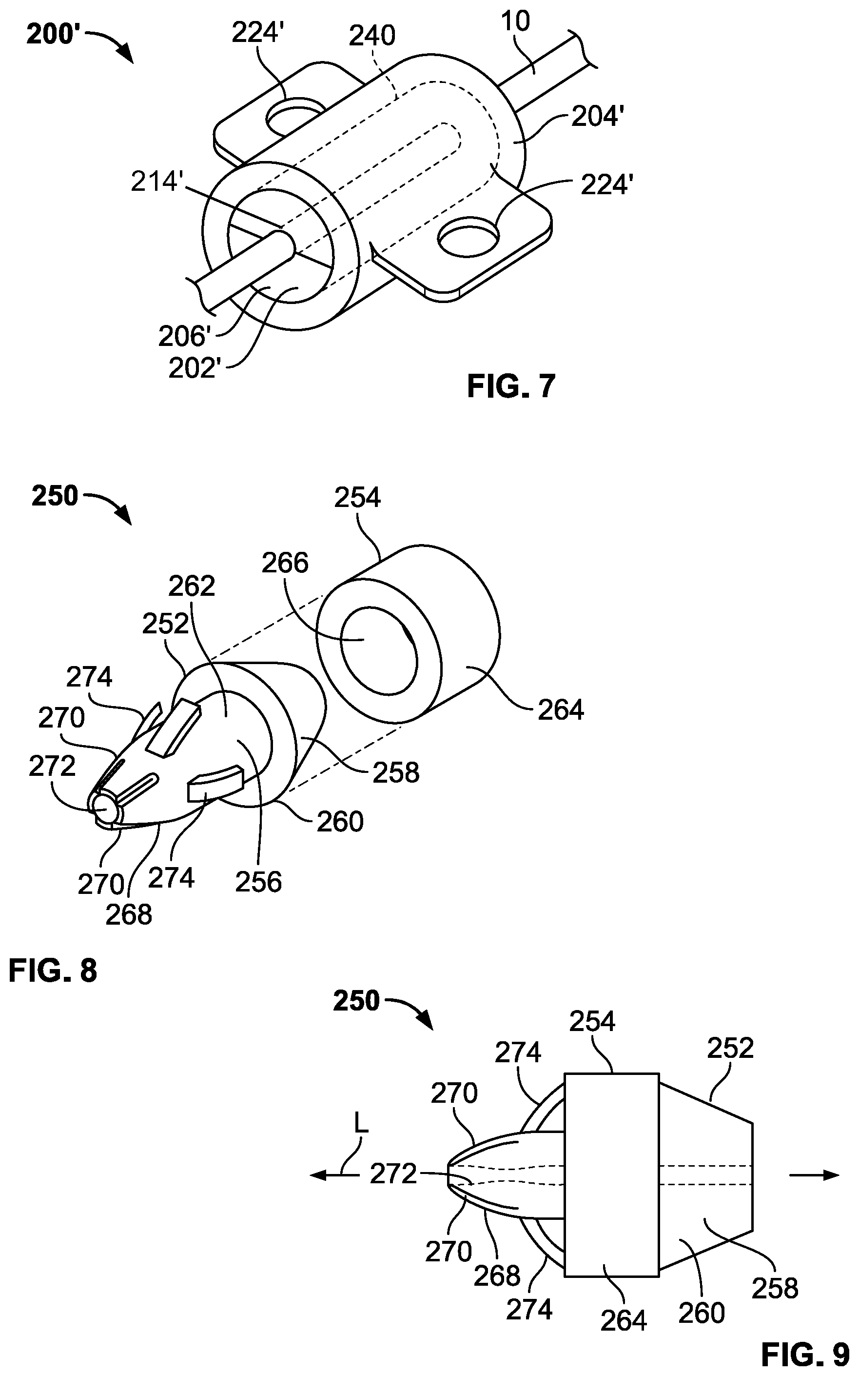 Patent US11793974 Figure 3 – Fixation devices for catheters