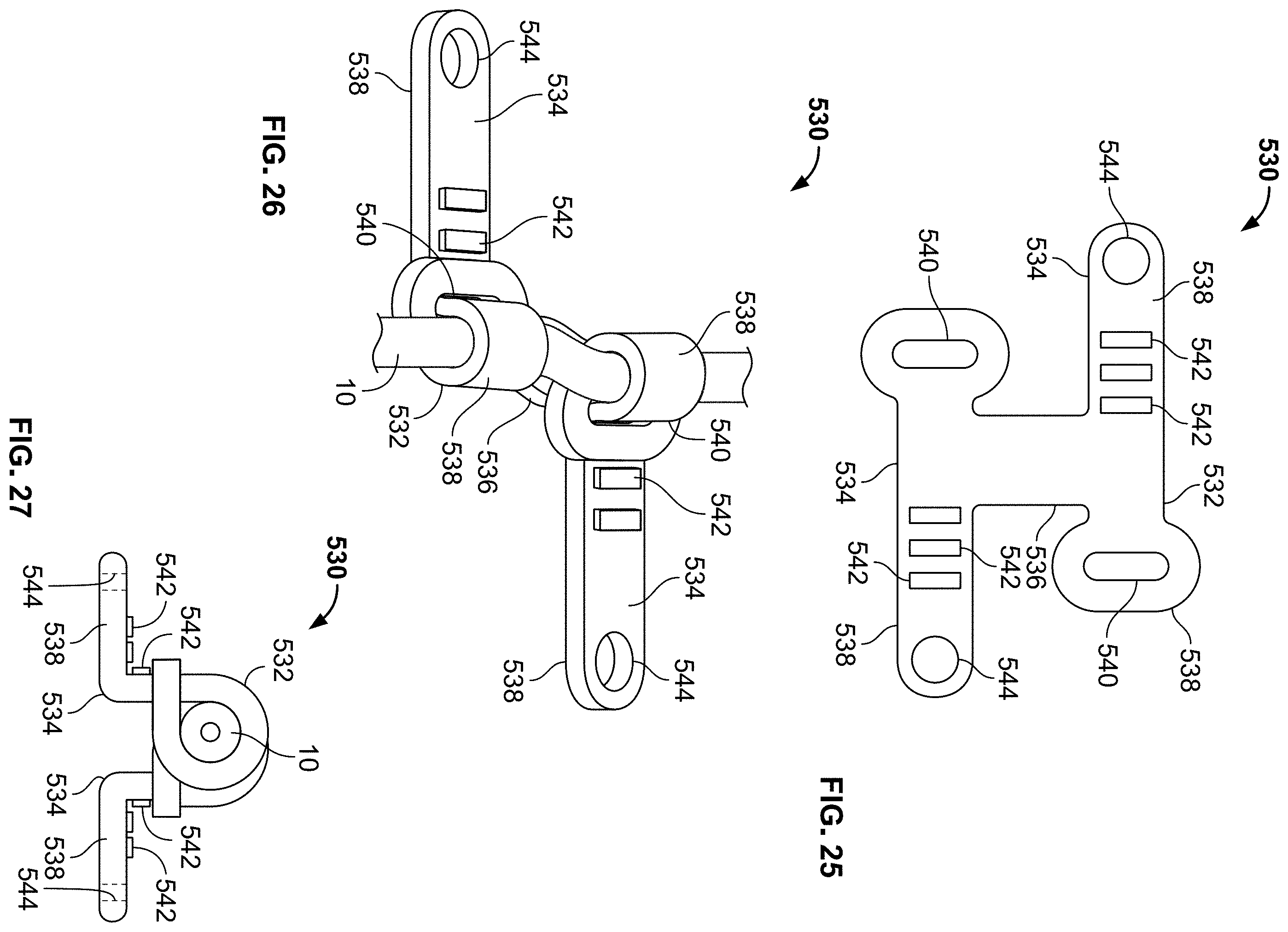 Patent US11793974 Figure 10 – Fixation devices for catheters