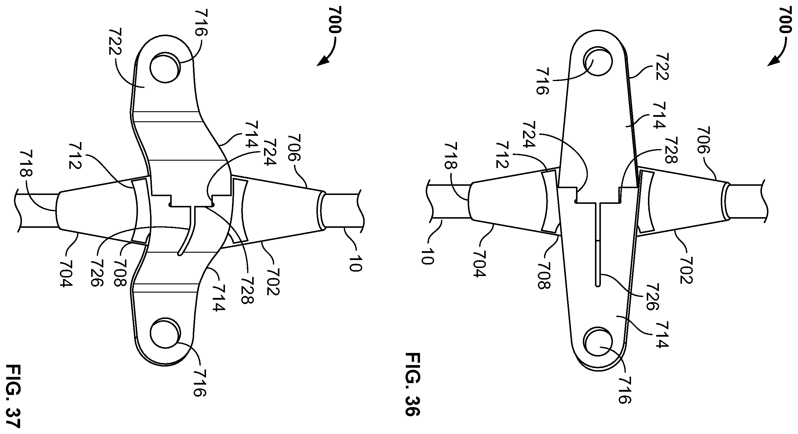Patent US11793974 Figure 14 – Fixation devices for catheters