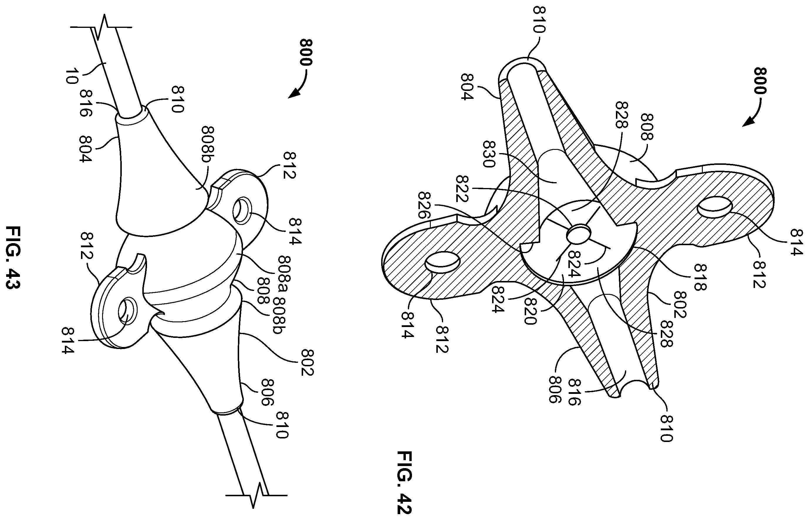 Patent US11793974 Figure 17 – Fixation devices for catheters