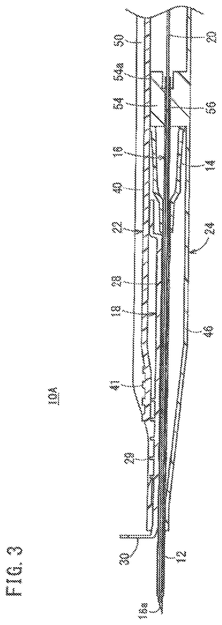 Patent US11793976 Figure 3 – Catheter assembly with guidewire, catheter and puncture needle
