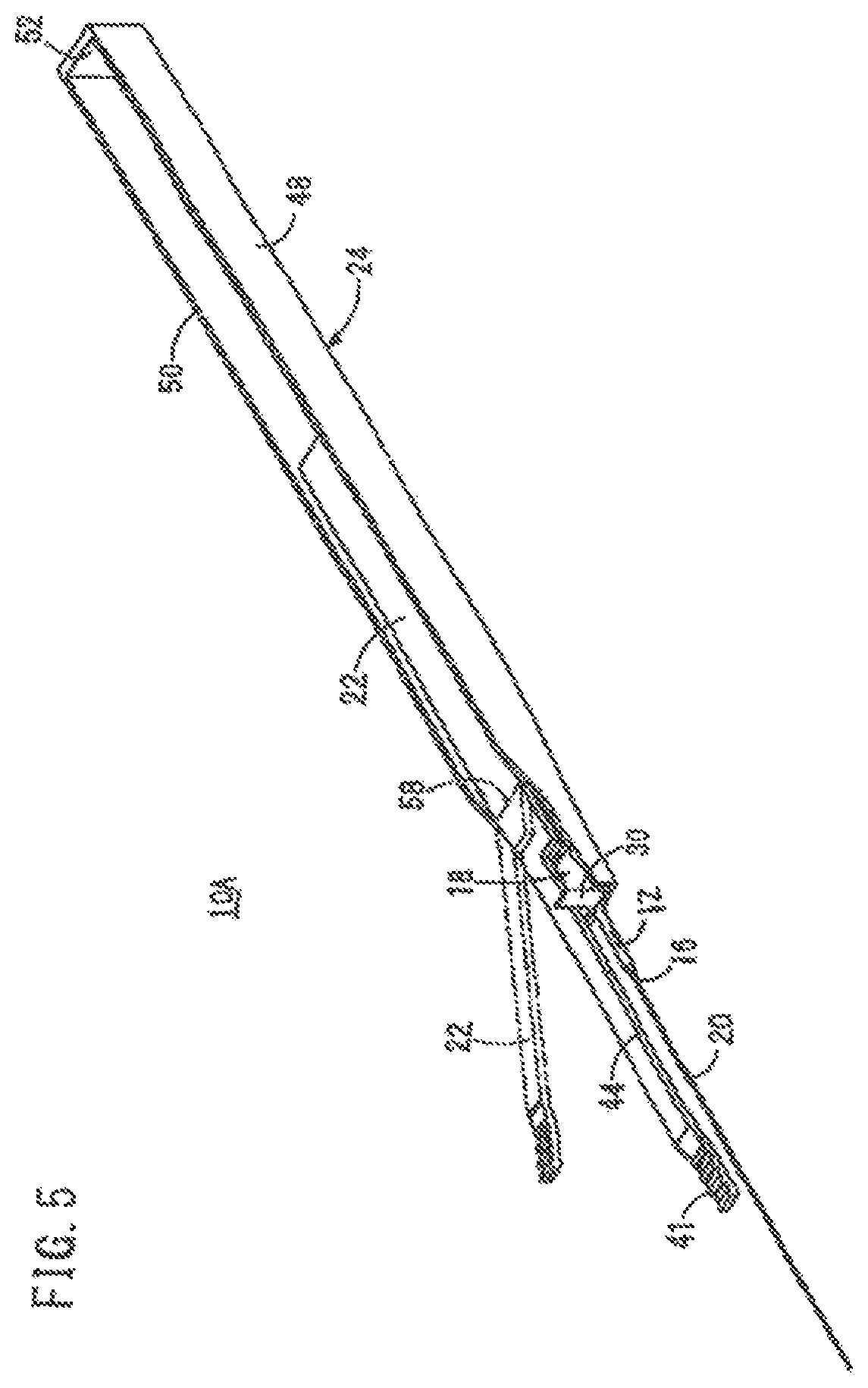 Patent US11793976 Figure 5 – Catheter assembly with guidewire, catheter and puncture needle