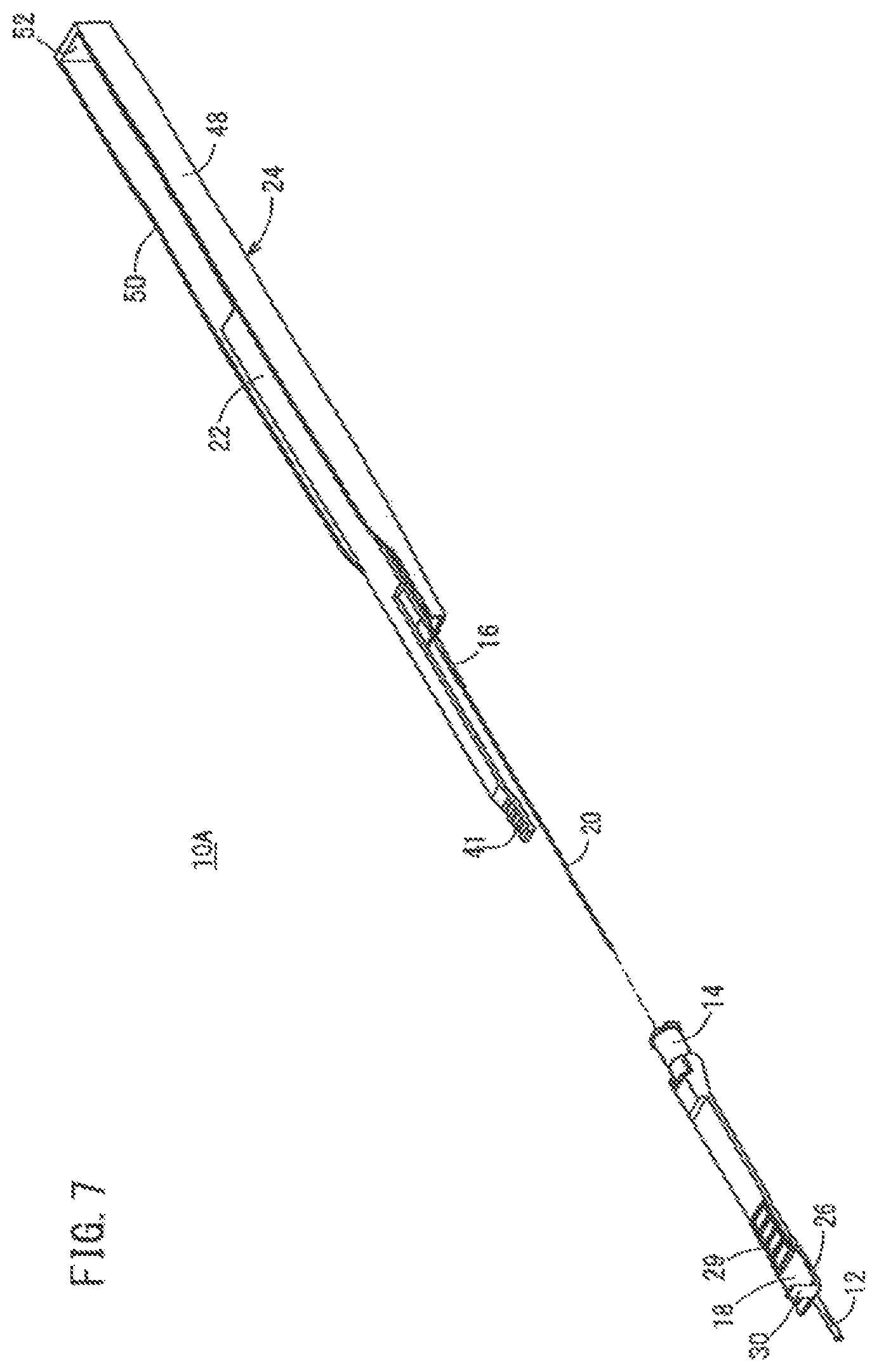 Patent US11793976 Figure 7 – Catheter assembly with guidewire, catheter and puncture needle