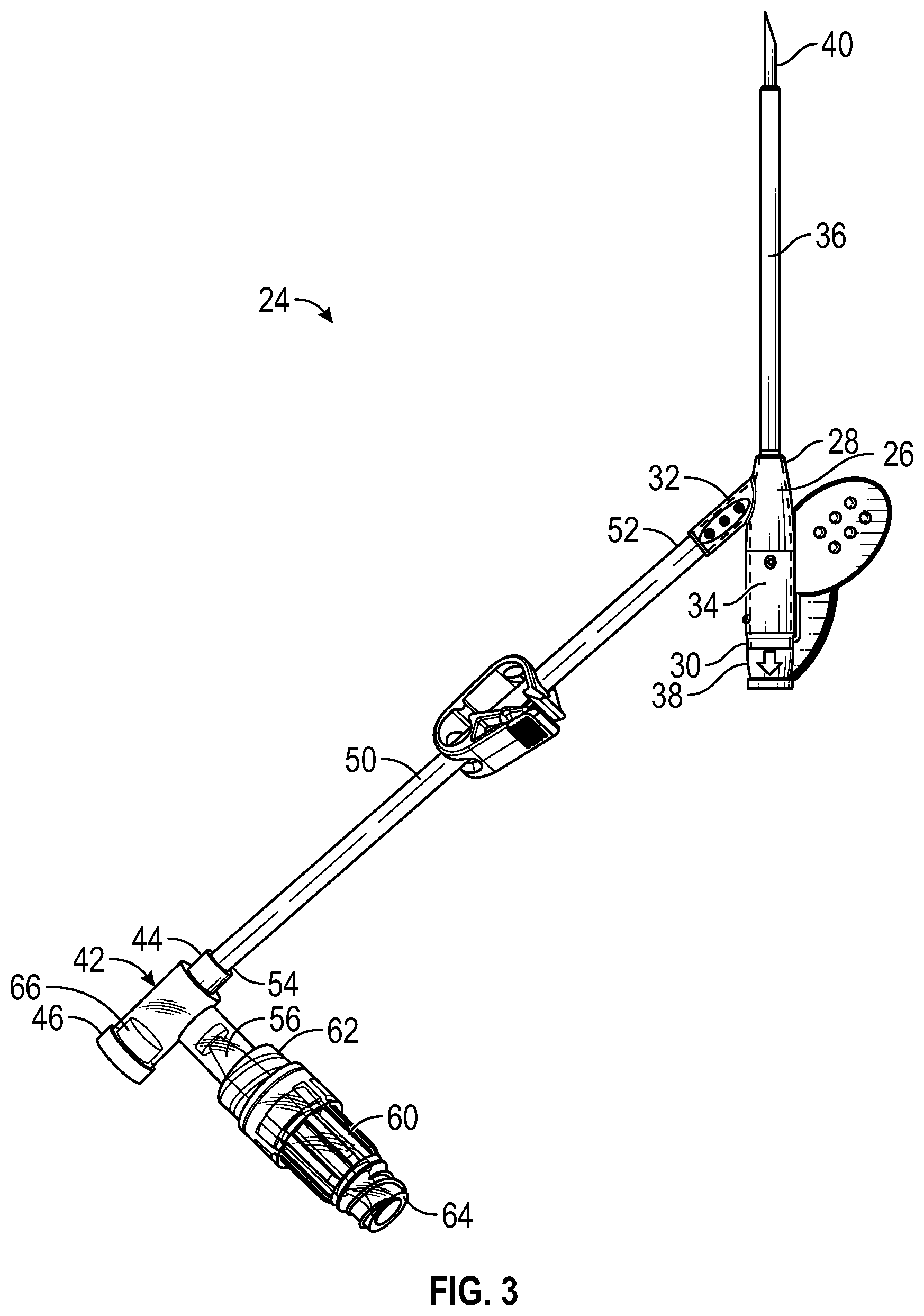 Patent US11793984 Figure 3 – Vascular access instrument and related devices and methods