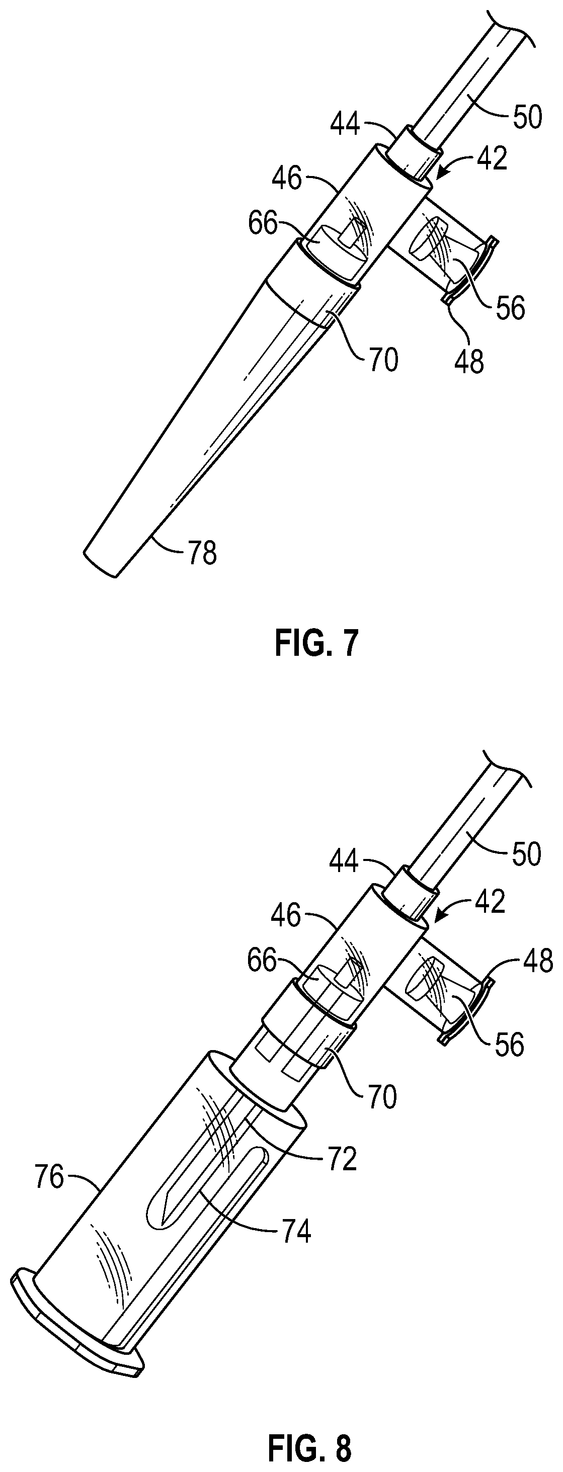 Patent US11793984 Figure 8 – Vascular access instrument and related devices and methods
