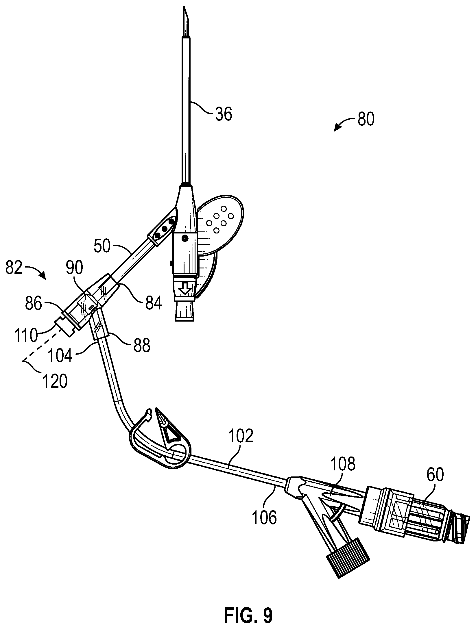 Patent US11793984 Figure 9 – Vascular access instrument and related devices and methods
