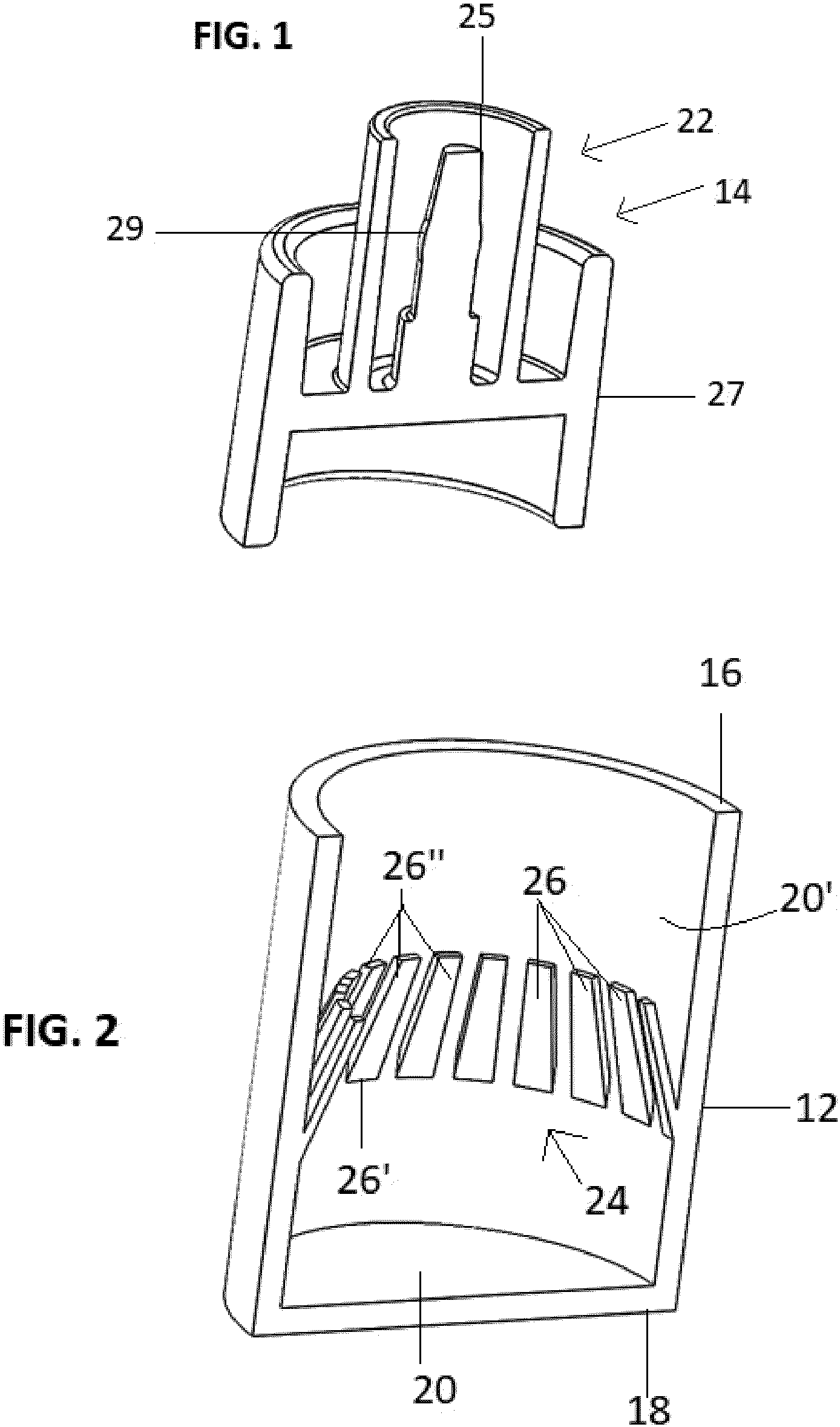 Patent US11793987 Figure 1 – Flex tec closure assembly for a medical dispenser