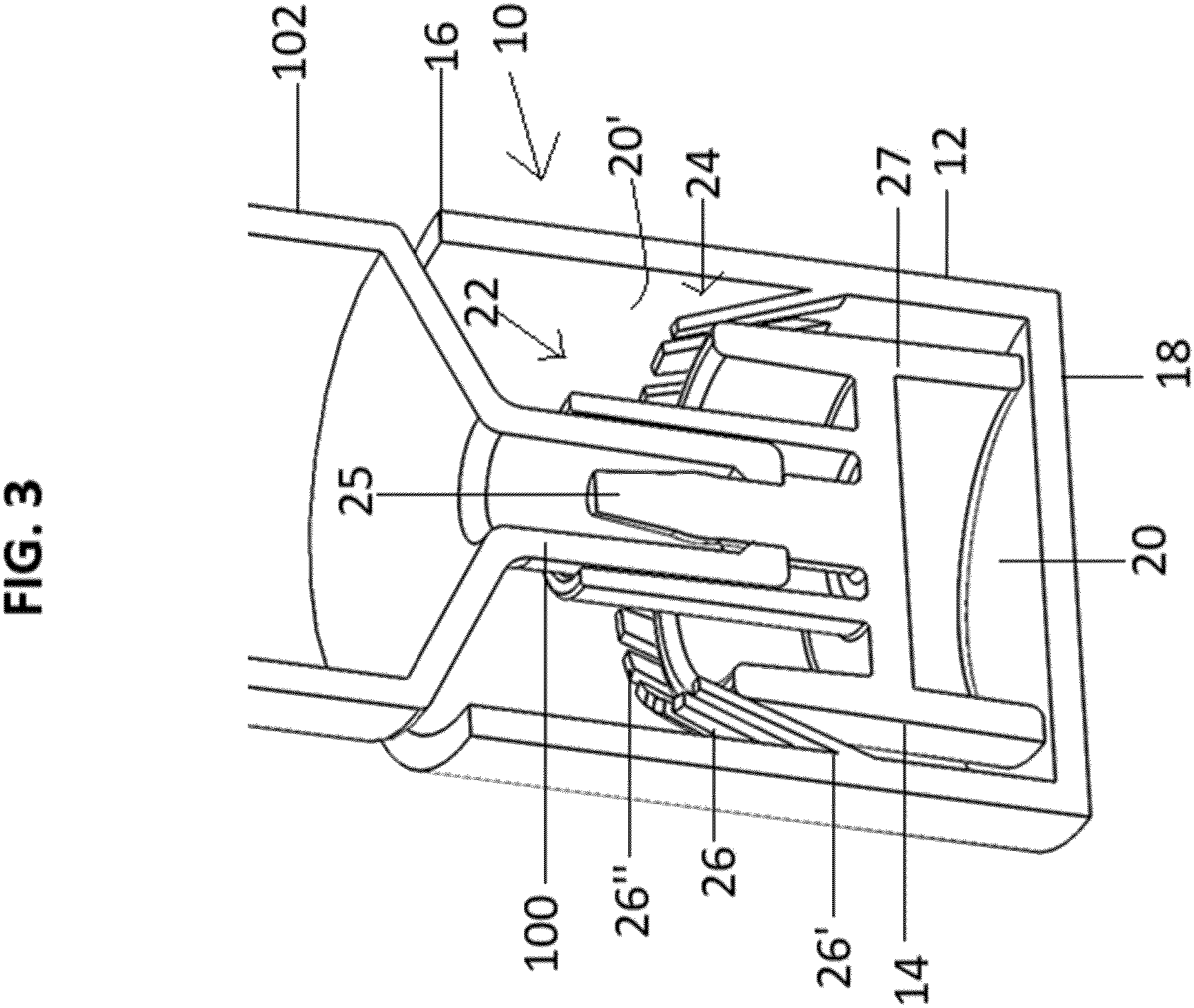 Patent US11793987 Figure 2 – Flex tec closure assembly for a medical dispenser