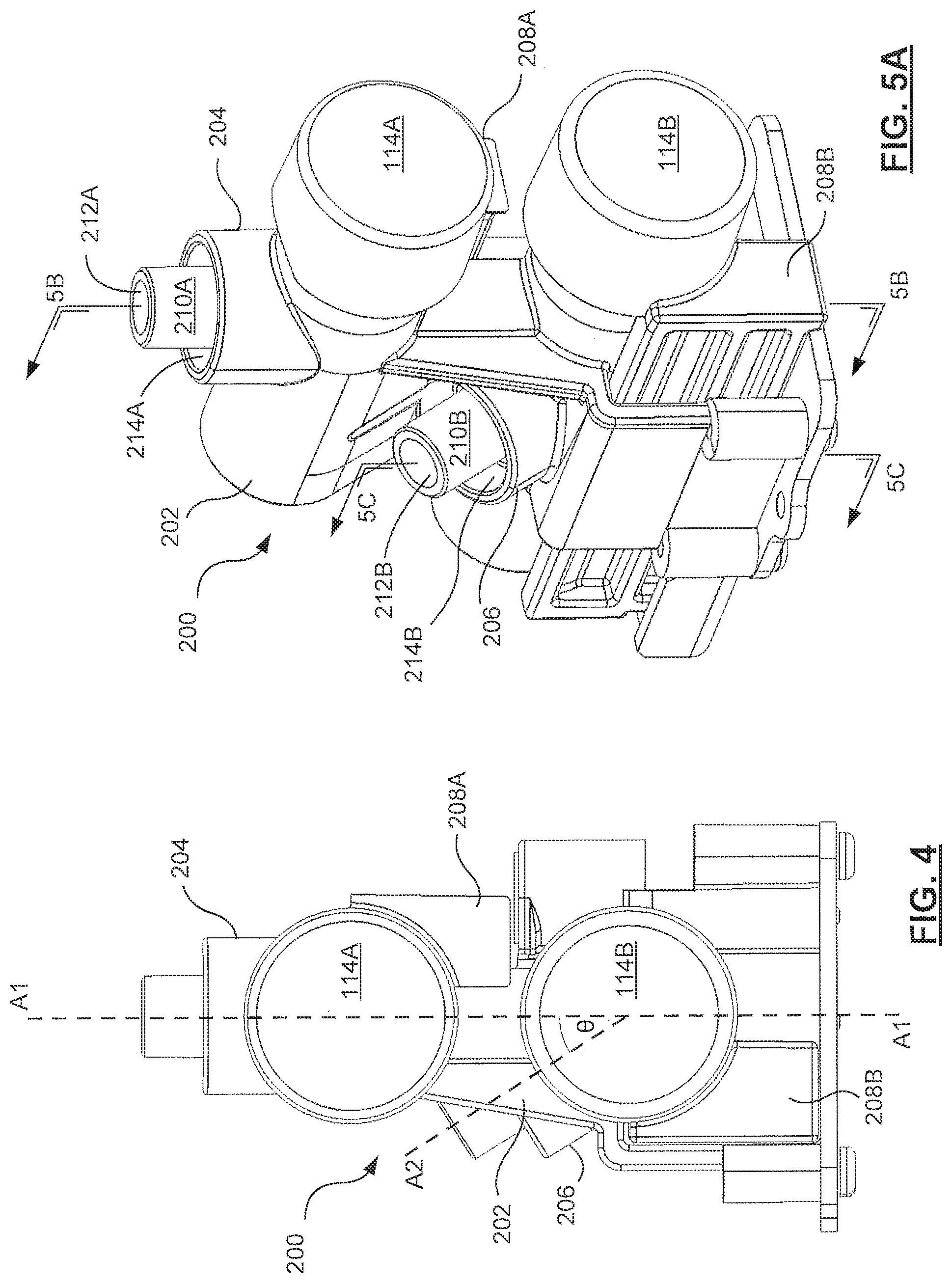 Patent US11793990 Figure 4 – Complex irrigation/suction flow path in a medical device