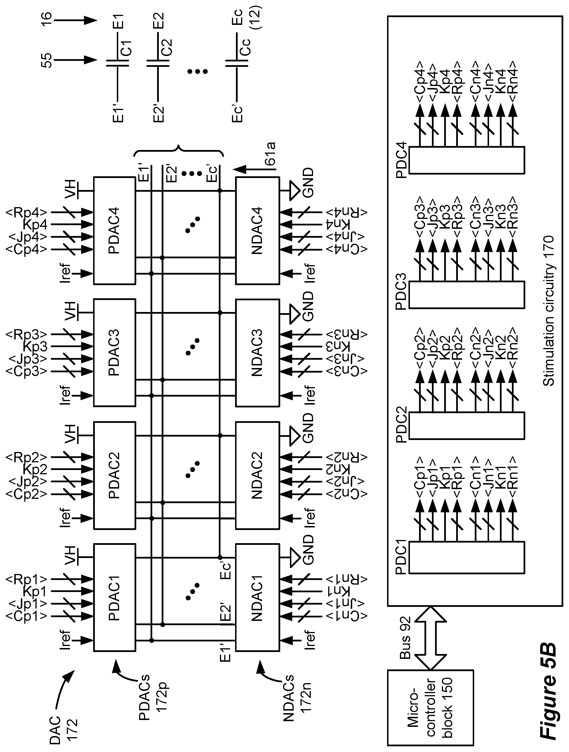 Patent US11793999 Figure 10 – Pulse definition circuitry for creating stimulation waveforms in an implantable pulse generator