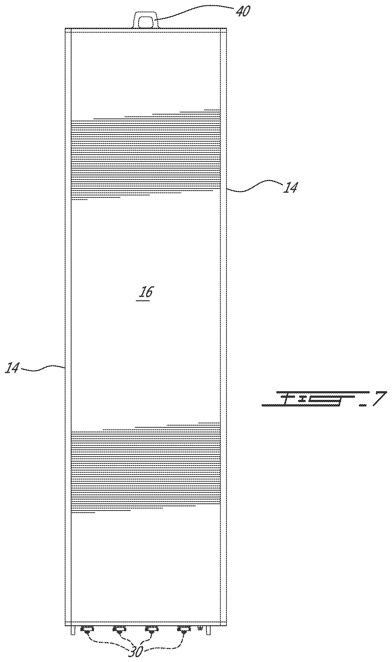 Patent US11799200 Figure 7 – Radio assembly with modularized radios and interconnects