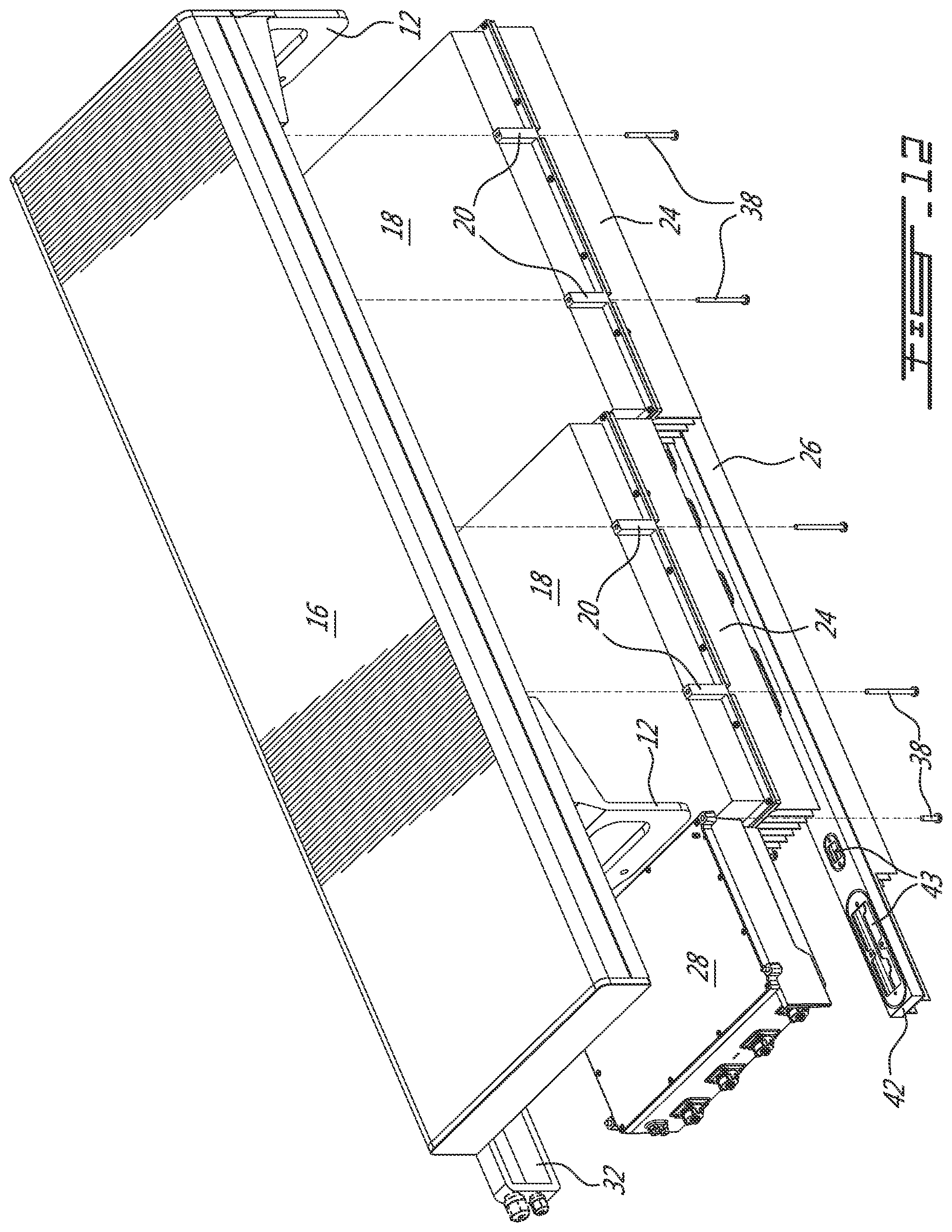 Patent US11799200 Figure 12 – Radio assembly with modularized radios and interconnects