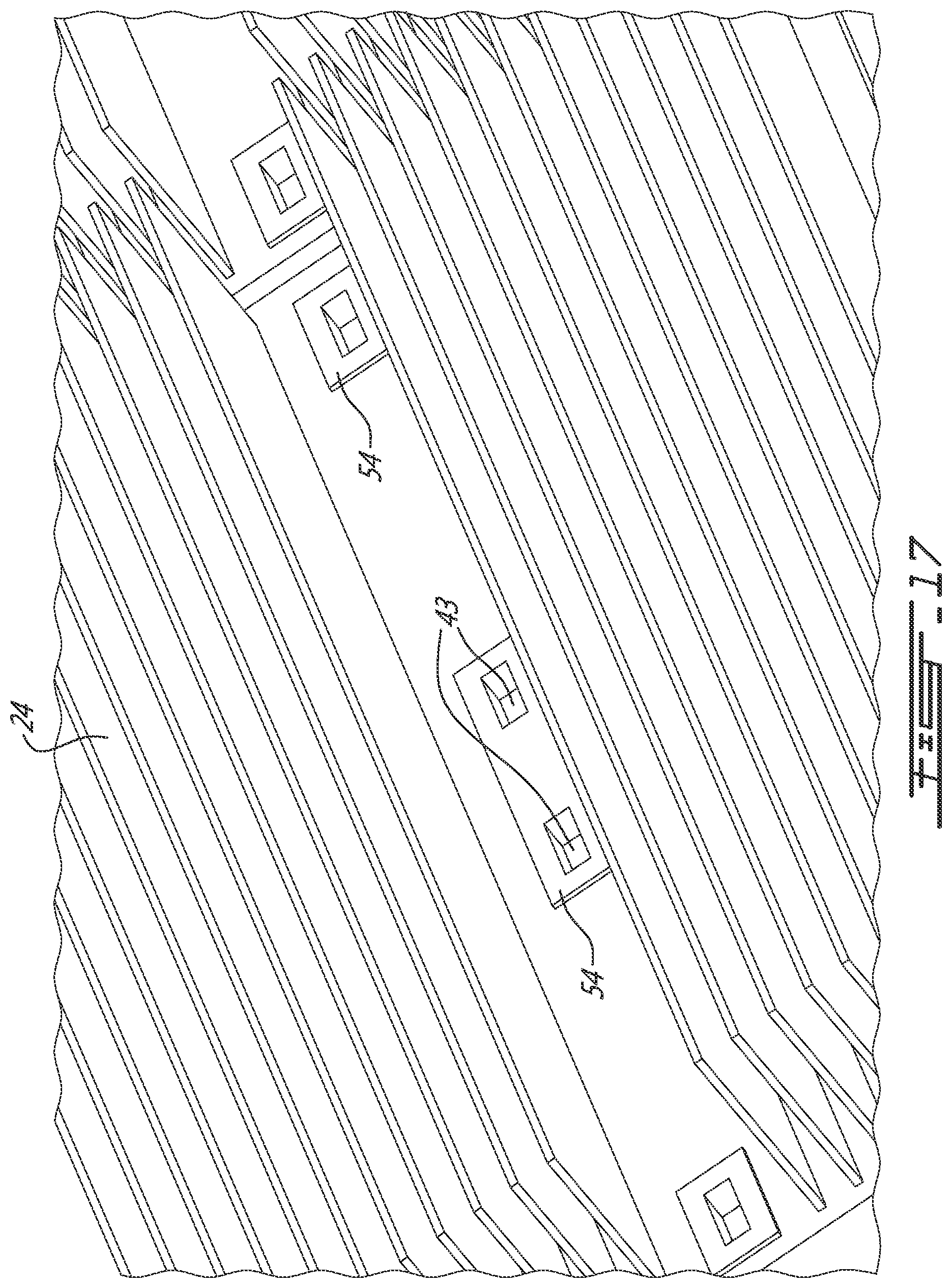 Patent US11799200 Figure 17 – Radio assembly with modularized radios and interconnects