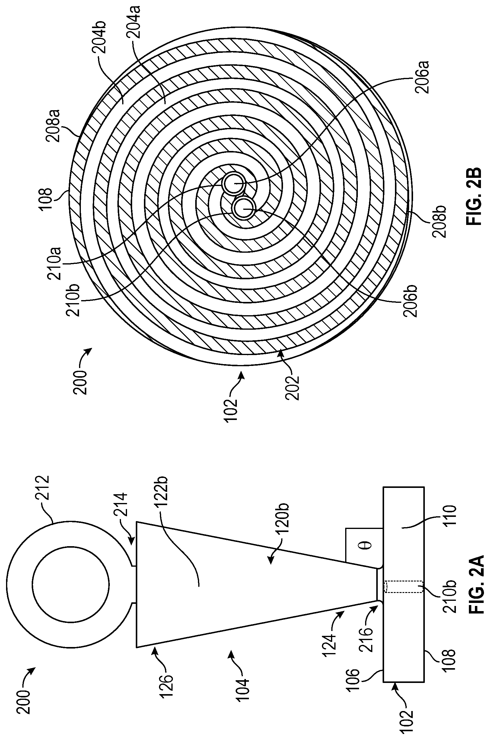 Patent US11799205 Figure 3 – Spiral antenna assembly with integrated feed network structure and method of manufacture