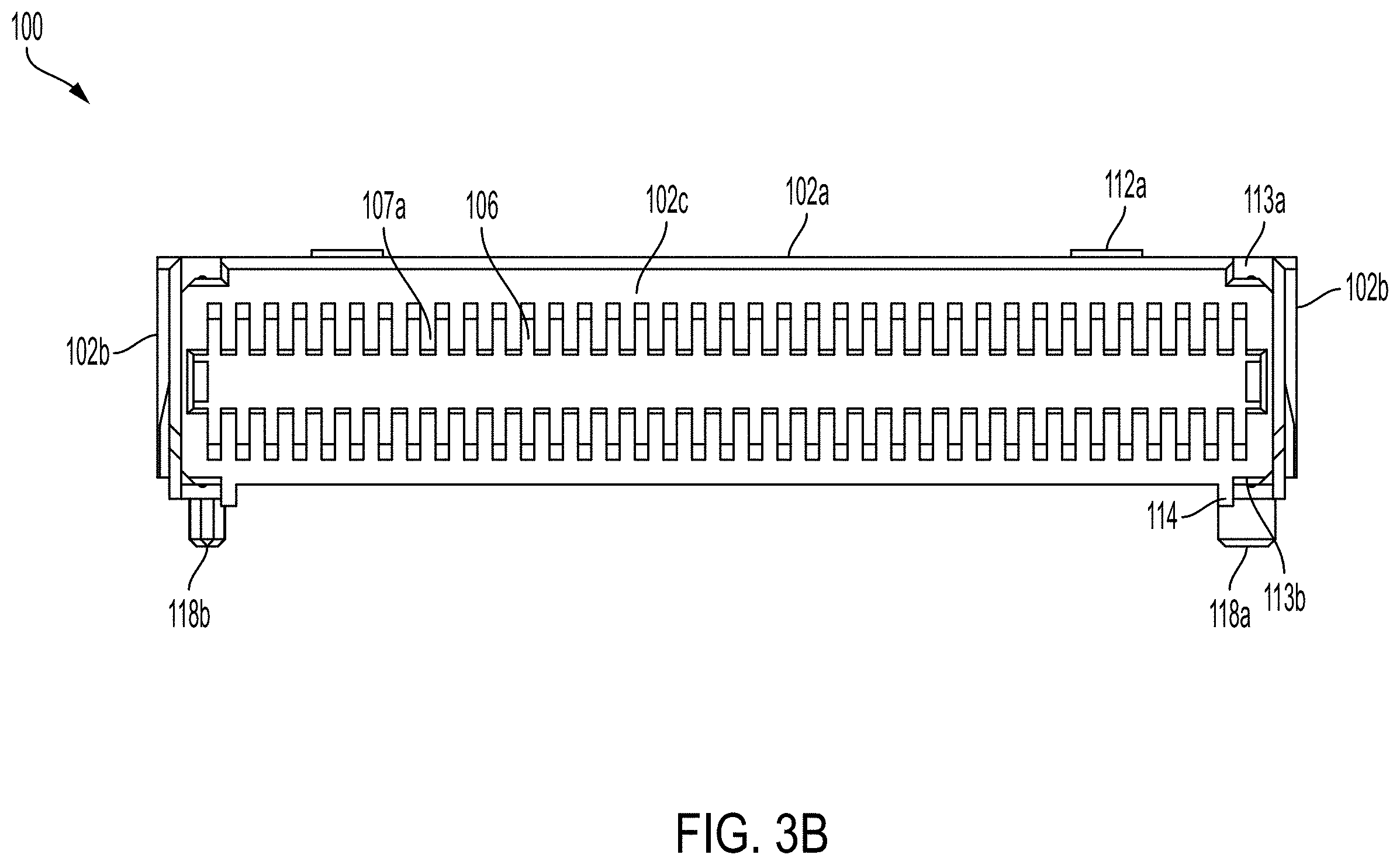 Patent US11799230 Figure 4 – High-frequency electrical connector with in interlocking segments