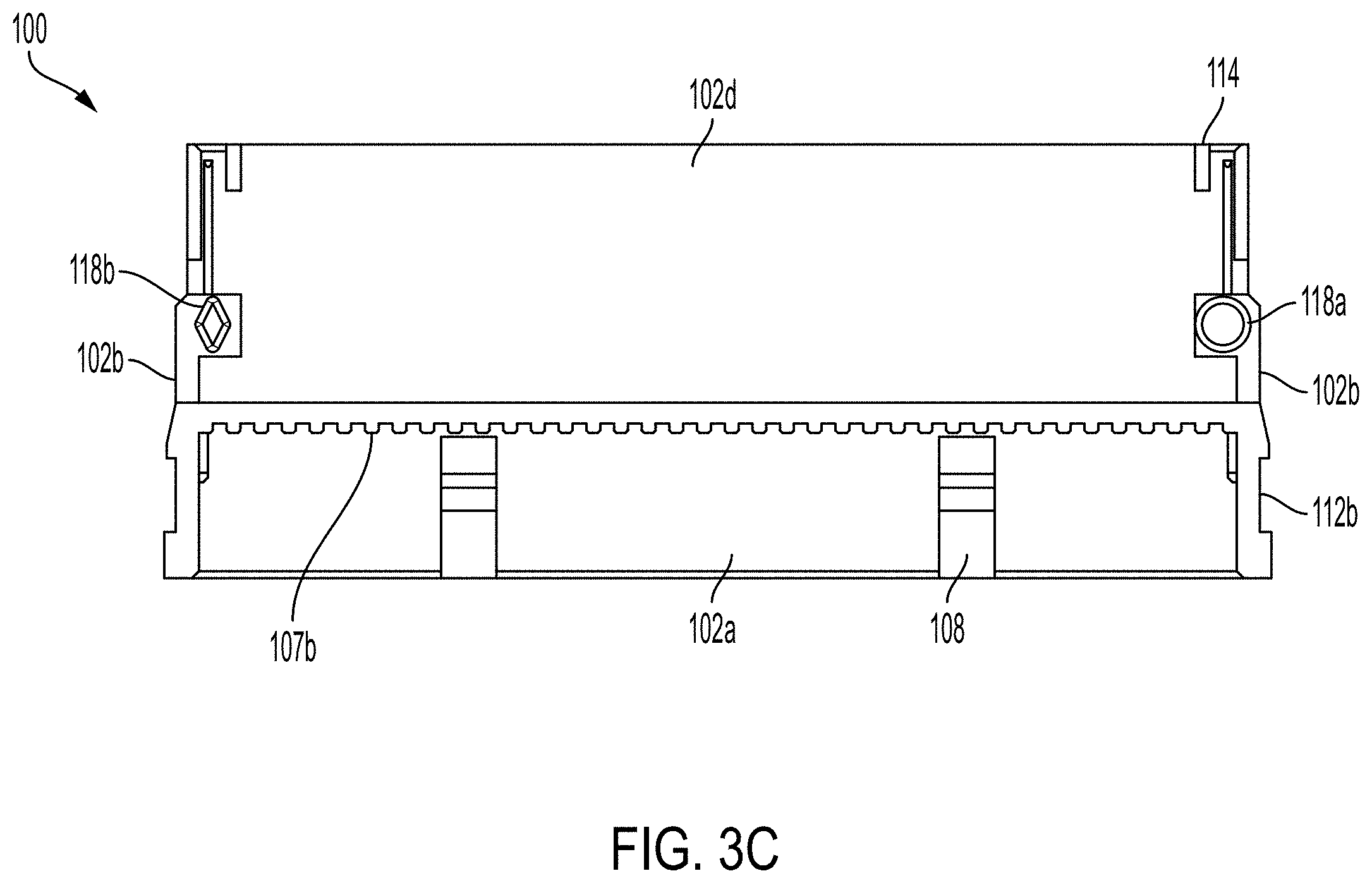 Patent US11799230 Figure 5 – High-frequency electrical connector with in interlocking segments