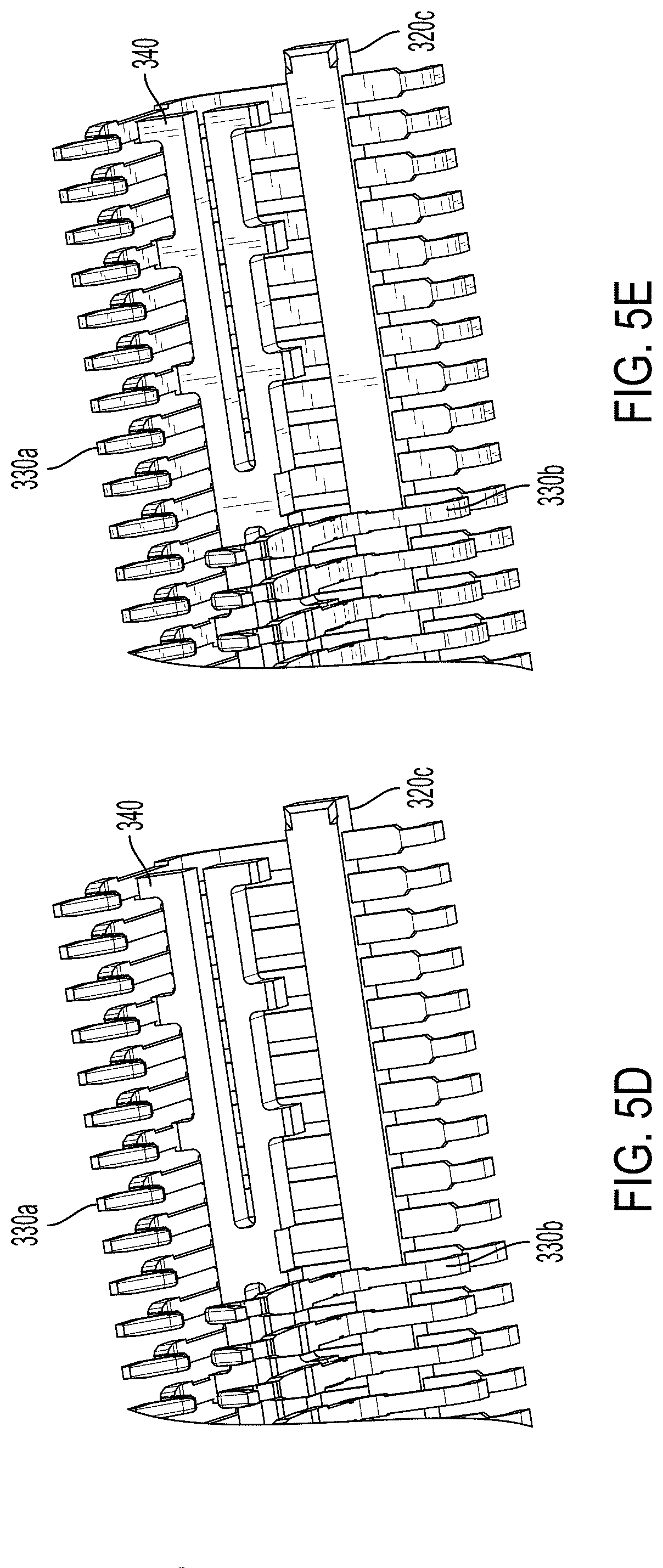 Patent US11799230 Figure 14 – High-frequency electrical connector with in interlocking segments
