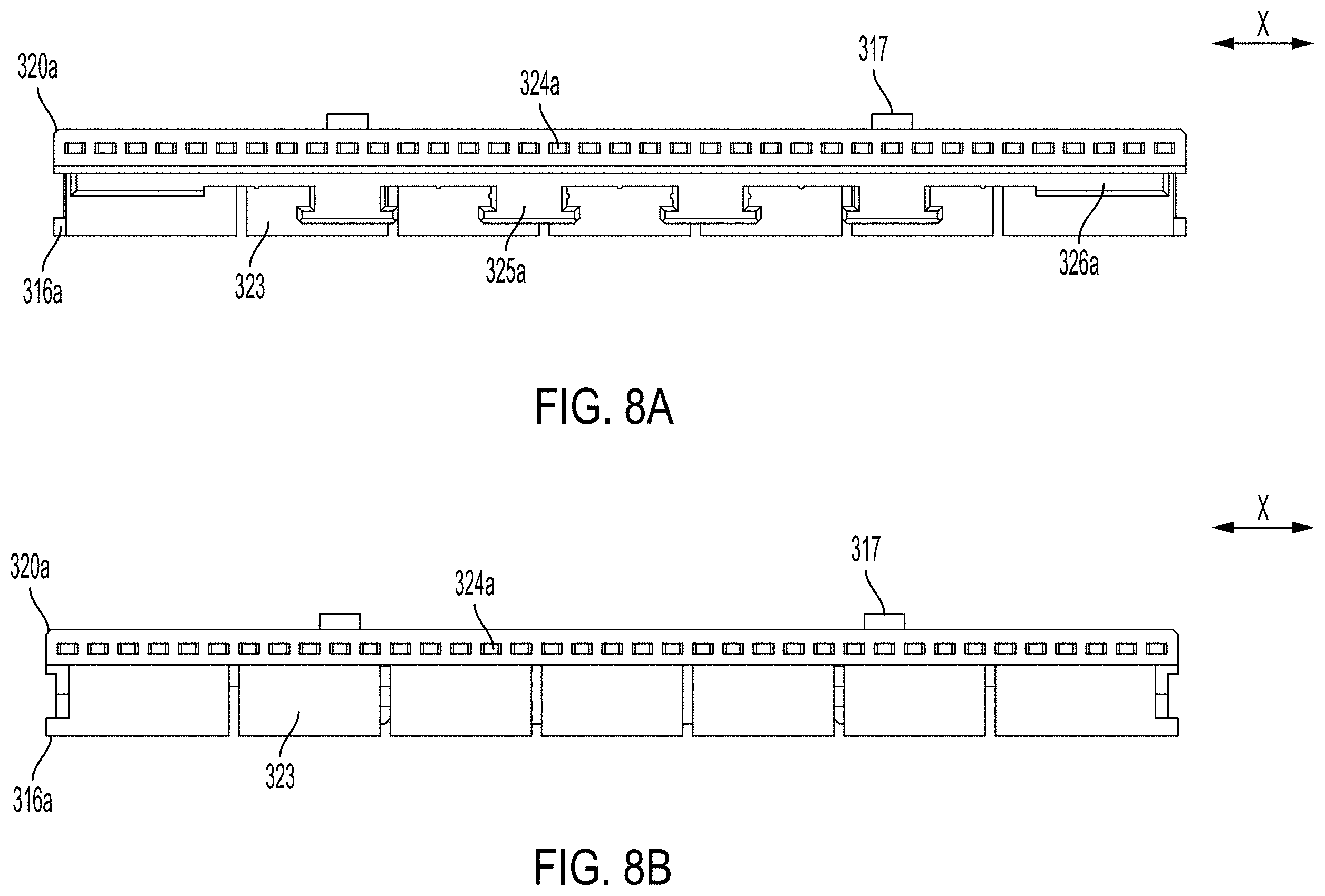 Patent US11799230 Figure 19 – High-frequency electrical connector with in interlocking segments