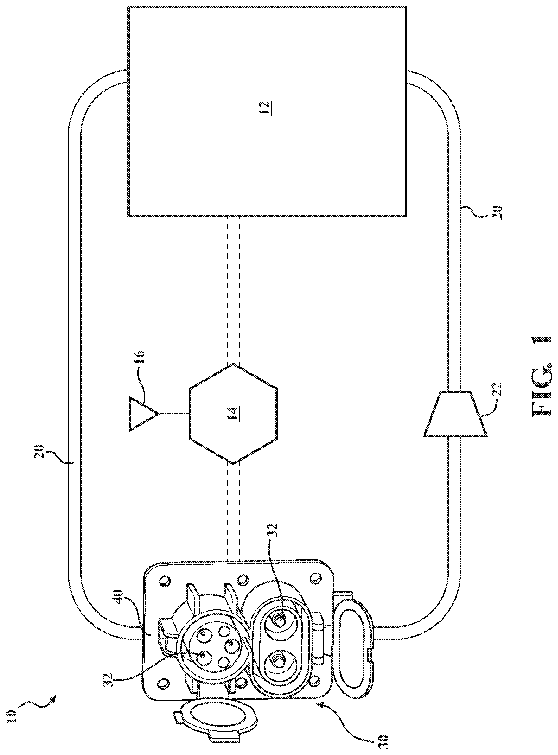 Patent US11799307 Figure 1 – Methods and mechanisms for monitoring charging port functionality
