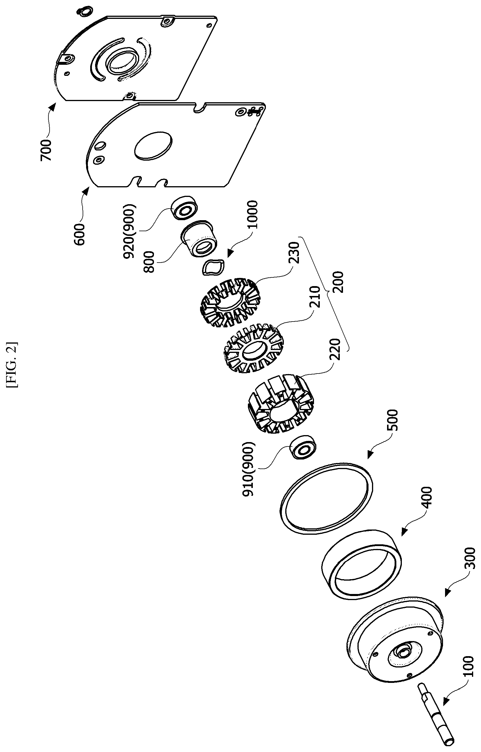 Patent US11799349 Figure 2 – Motor