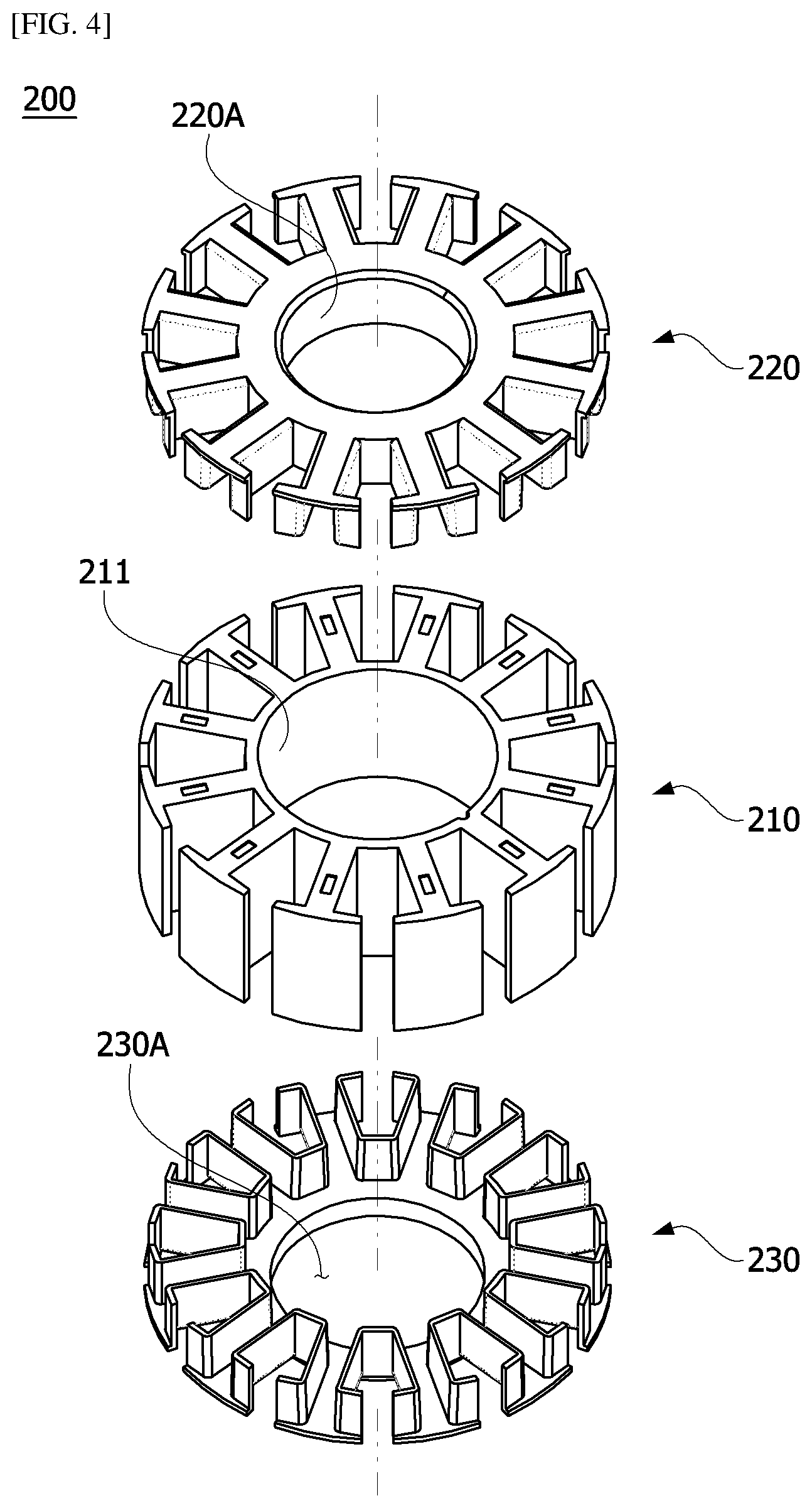 Patent US11799349 Figure 4 – Motor