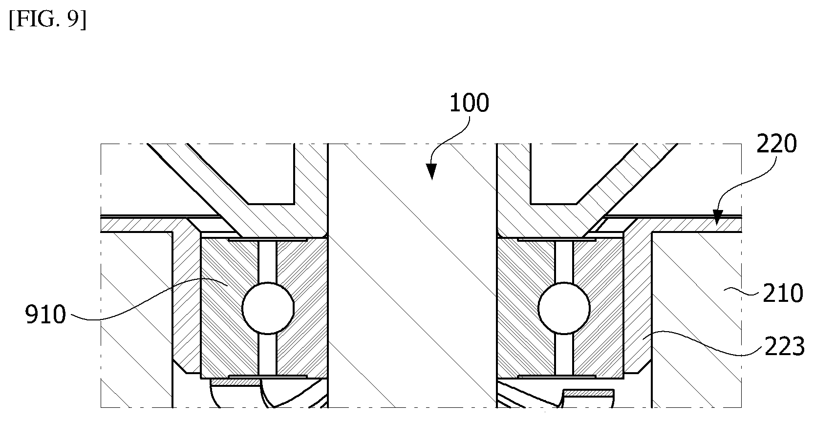 Patent US11799349 Figure 9 – Motor