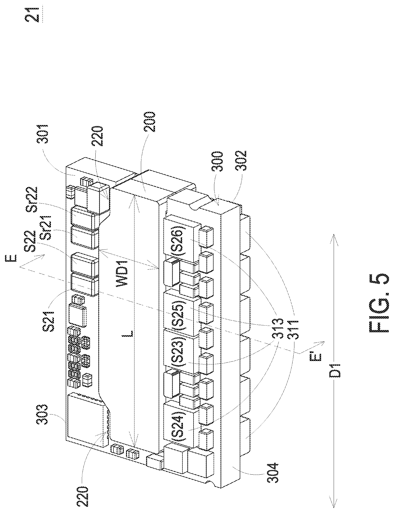 Patent US11799389 Figure 5 – Power module