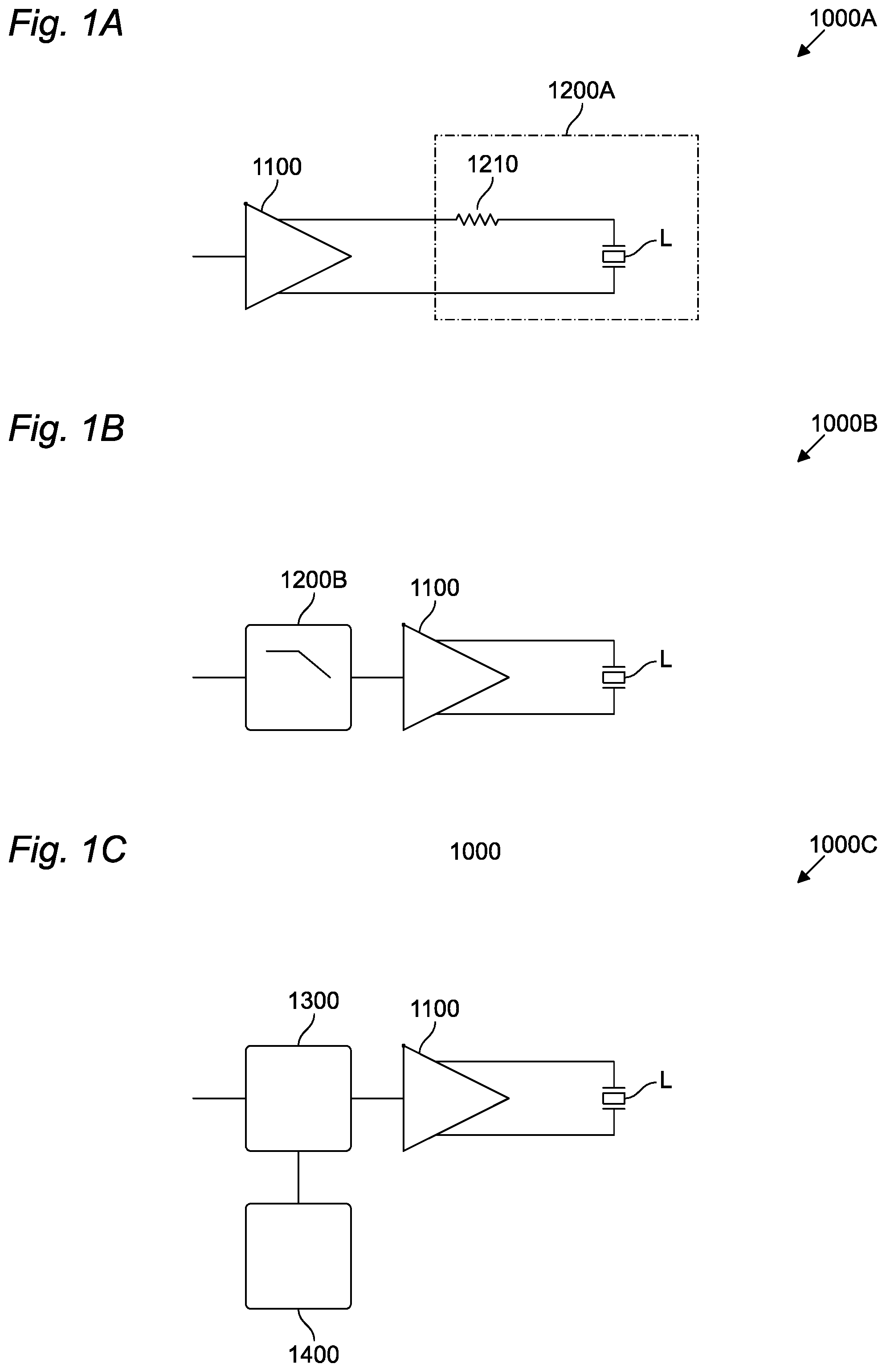 Patent US11799453 Figure 1 – Adaptive control of capacitive load