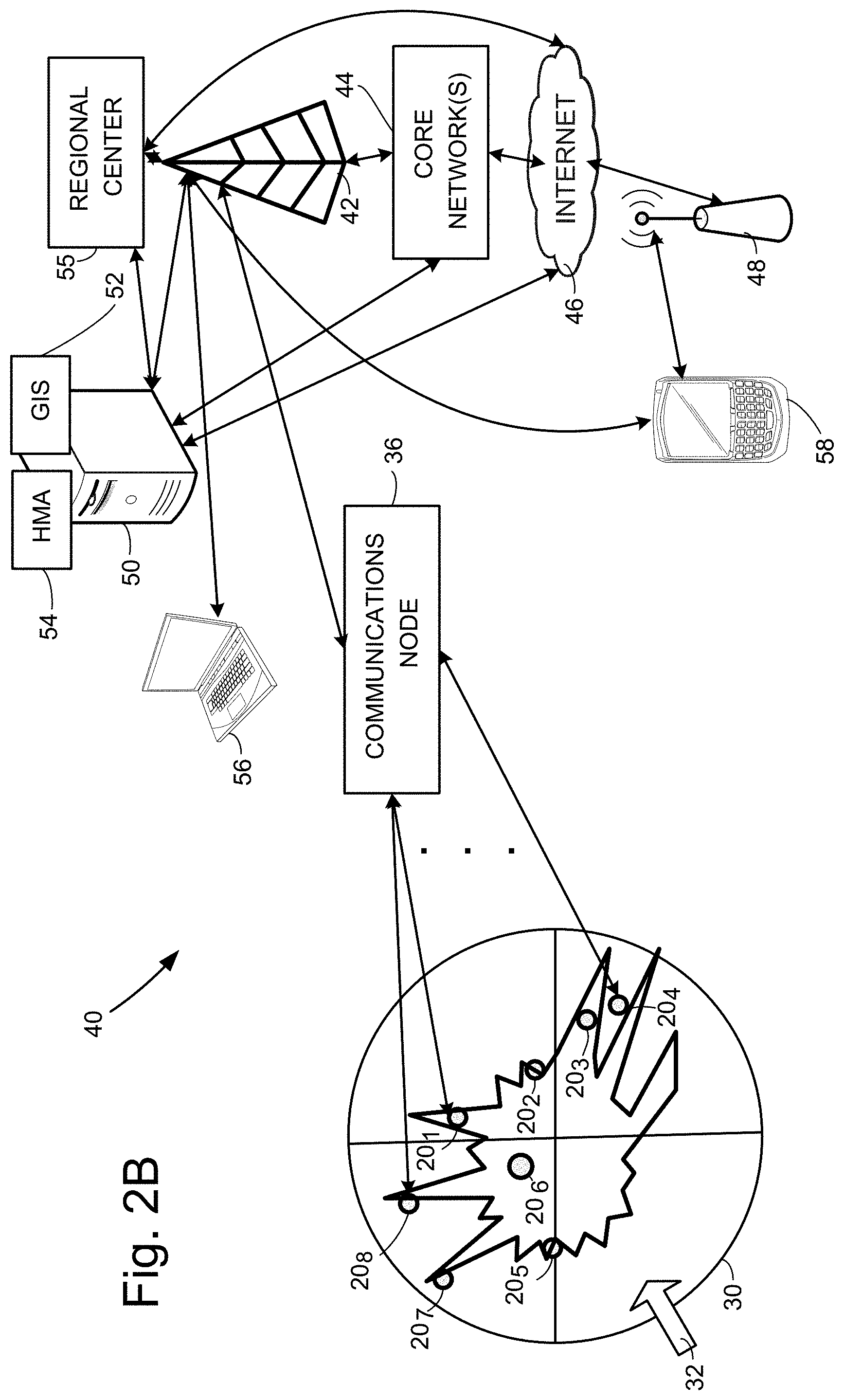 Patent US11799519 Figure 3 – Disaster response system and method